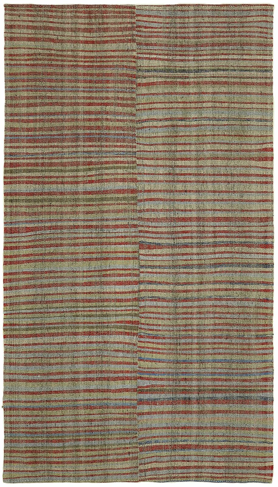 6x11 Multicolor Anatolian Kilim Rug