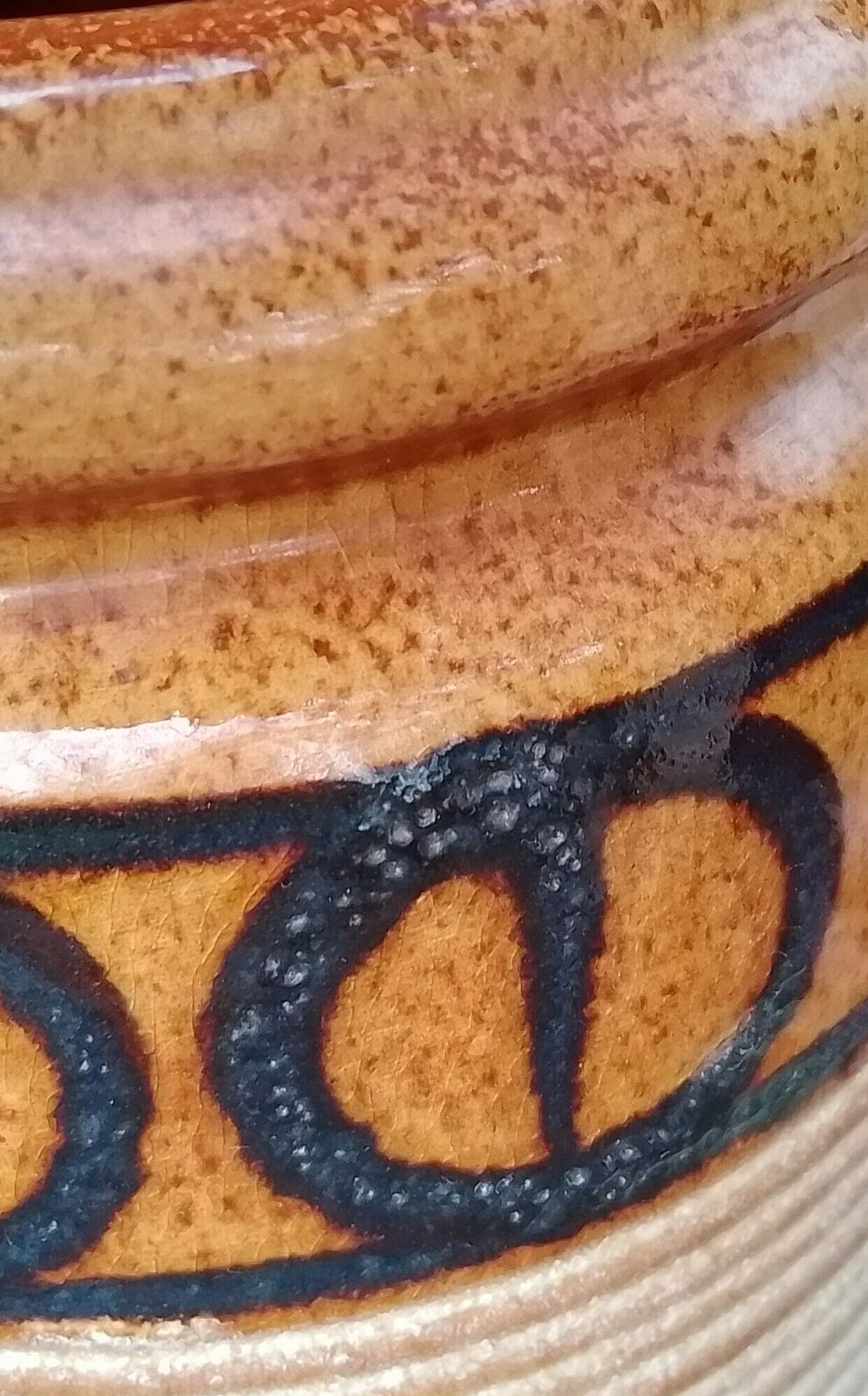 photo furniture Large Scheurich West German Pottery Floor Vase Fat Lava 1970s