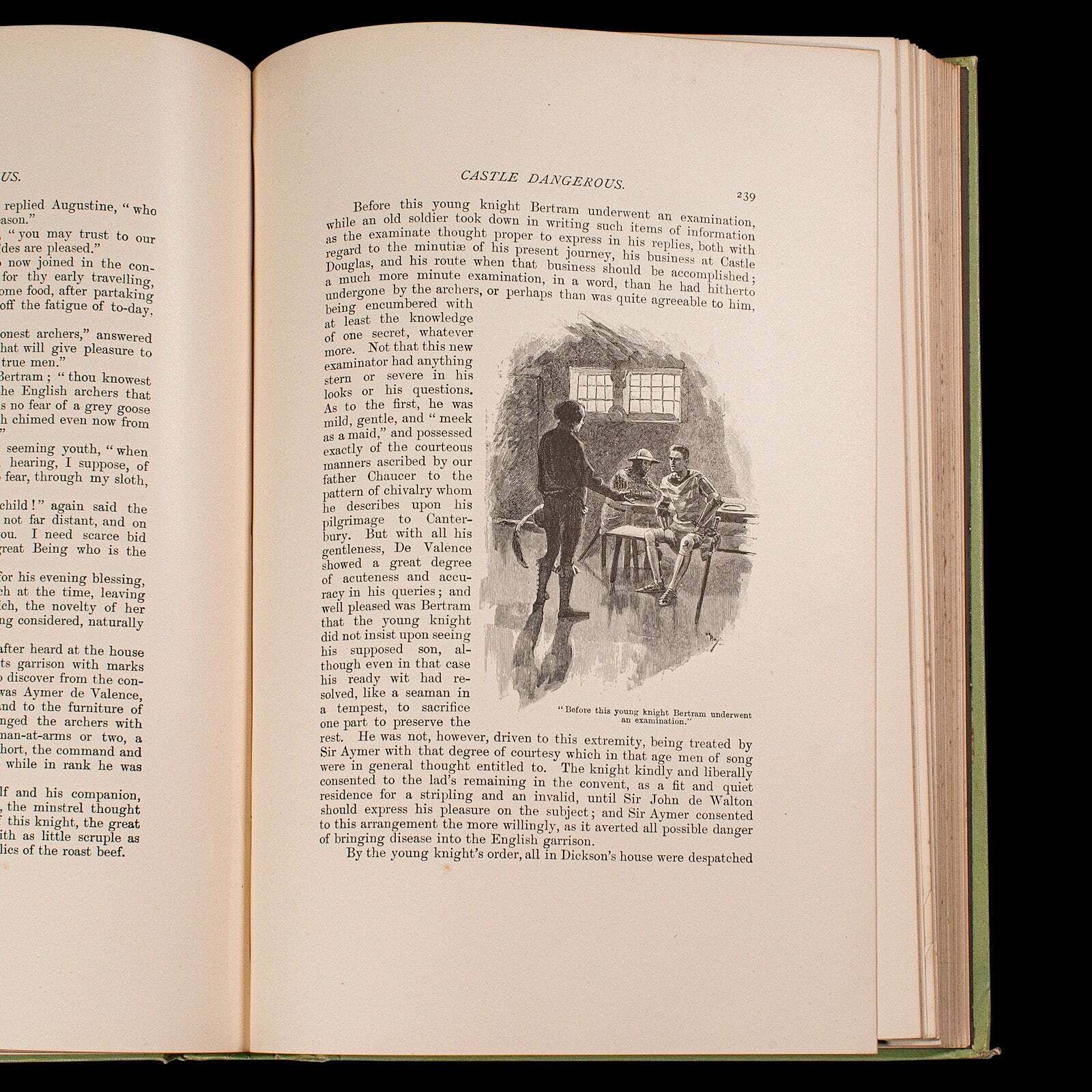 photo furniture Antique Novel, A Legend Of Montrose, Sir Walter Scott, English, Victorian Book
