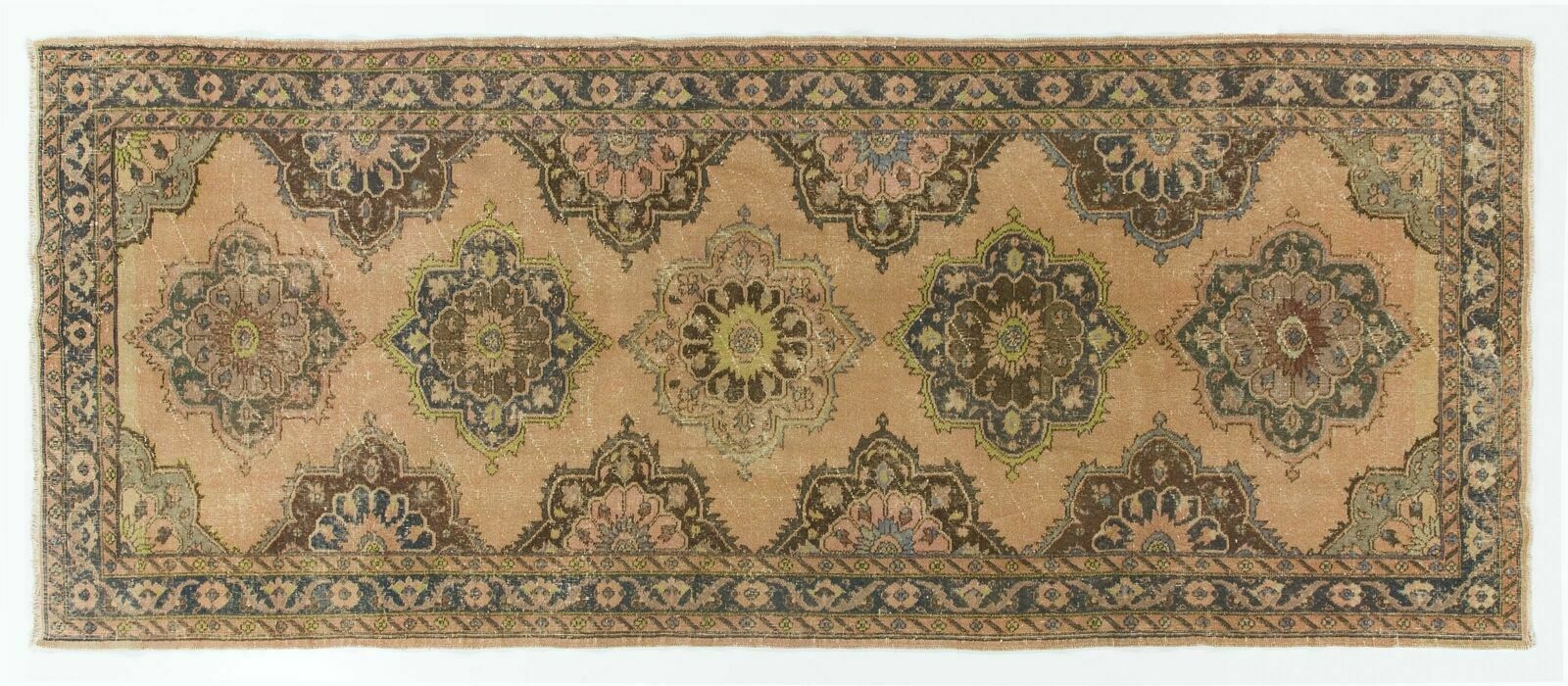 One Of A Kind Handmade Vintage Turkish Runner Rug For Hallway Decor photo 797.0
