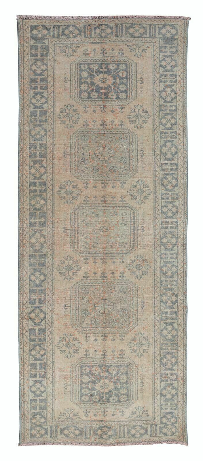 Handmade Turkish Hallway Runner ,Vintage Corridor Carpet, Stair Rug