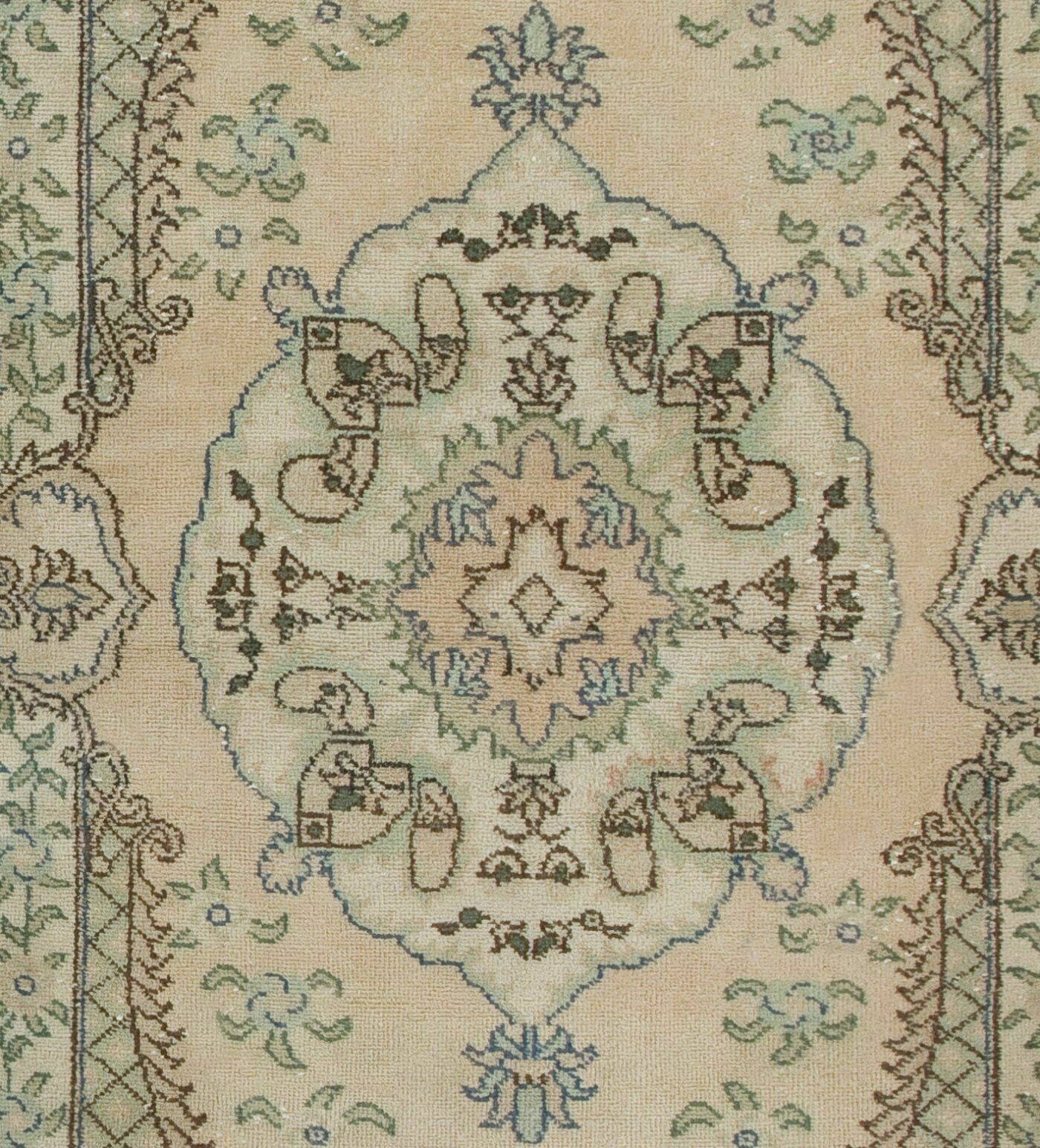 Hand Knotted Vintage Turkish Rug For Home & Office Decor photo Textiles