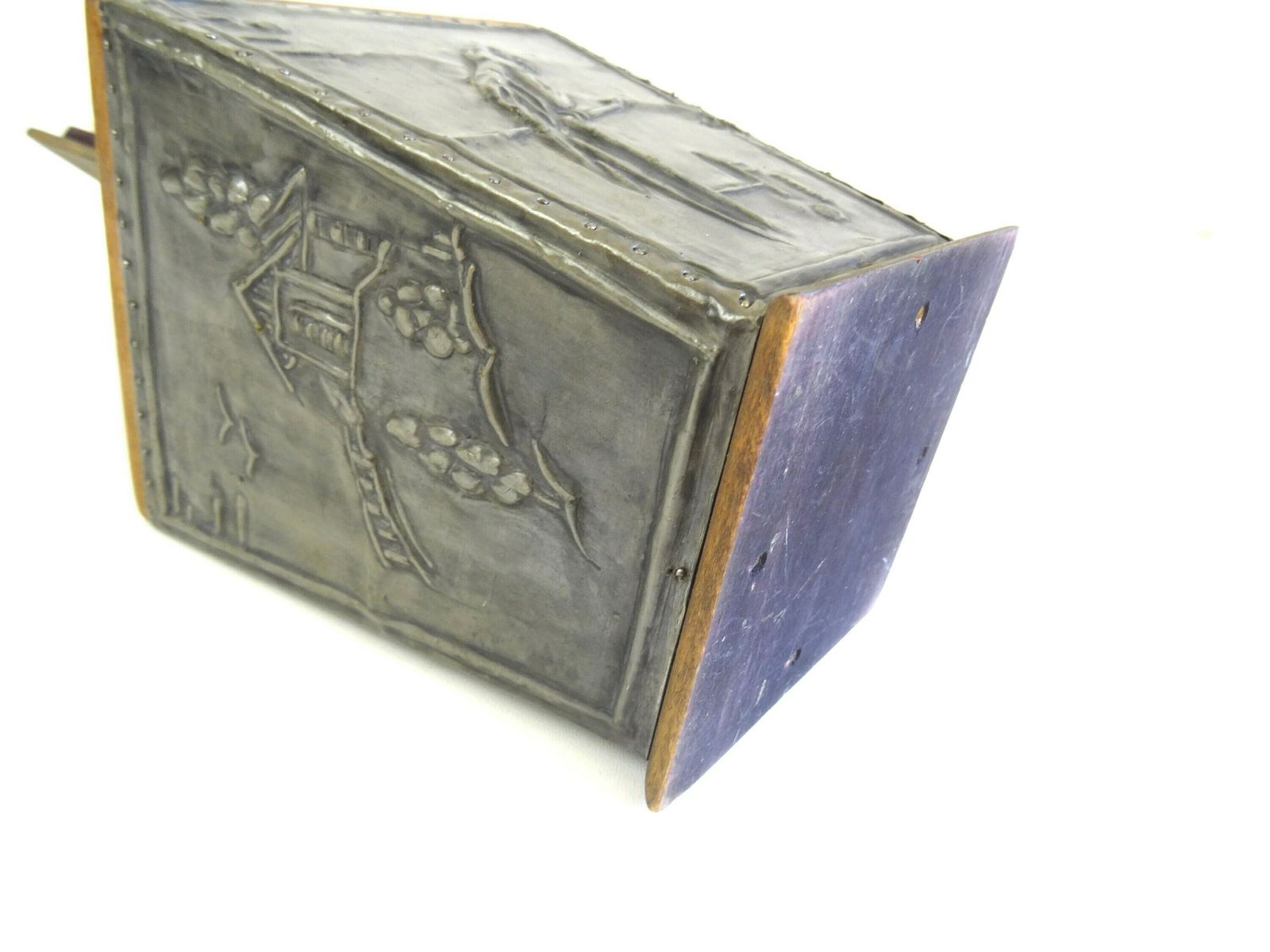 Rare Art Deco Antique Artist Parrot Animal Bird Box photo buy