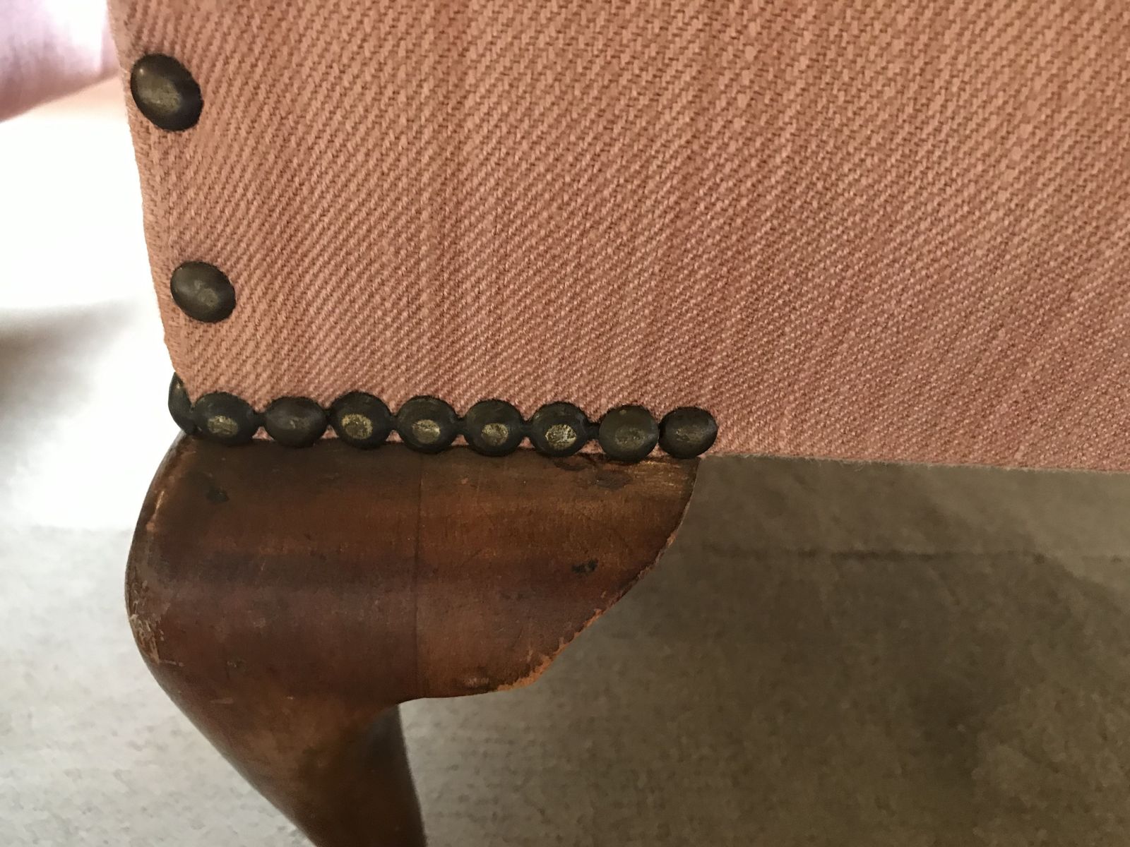 English 1930's Wingback Armchairs   Set Of Two ( A Pair ) photo vintage