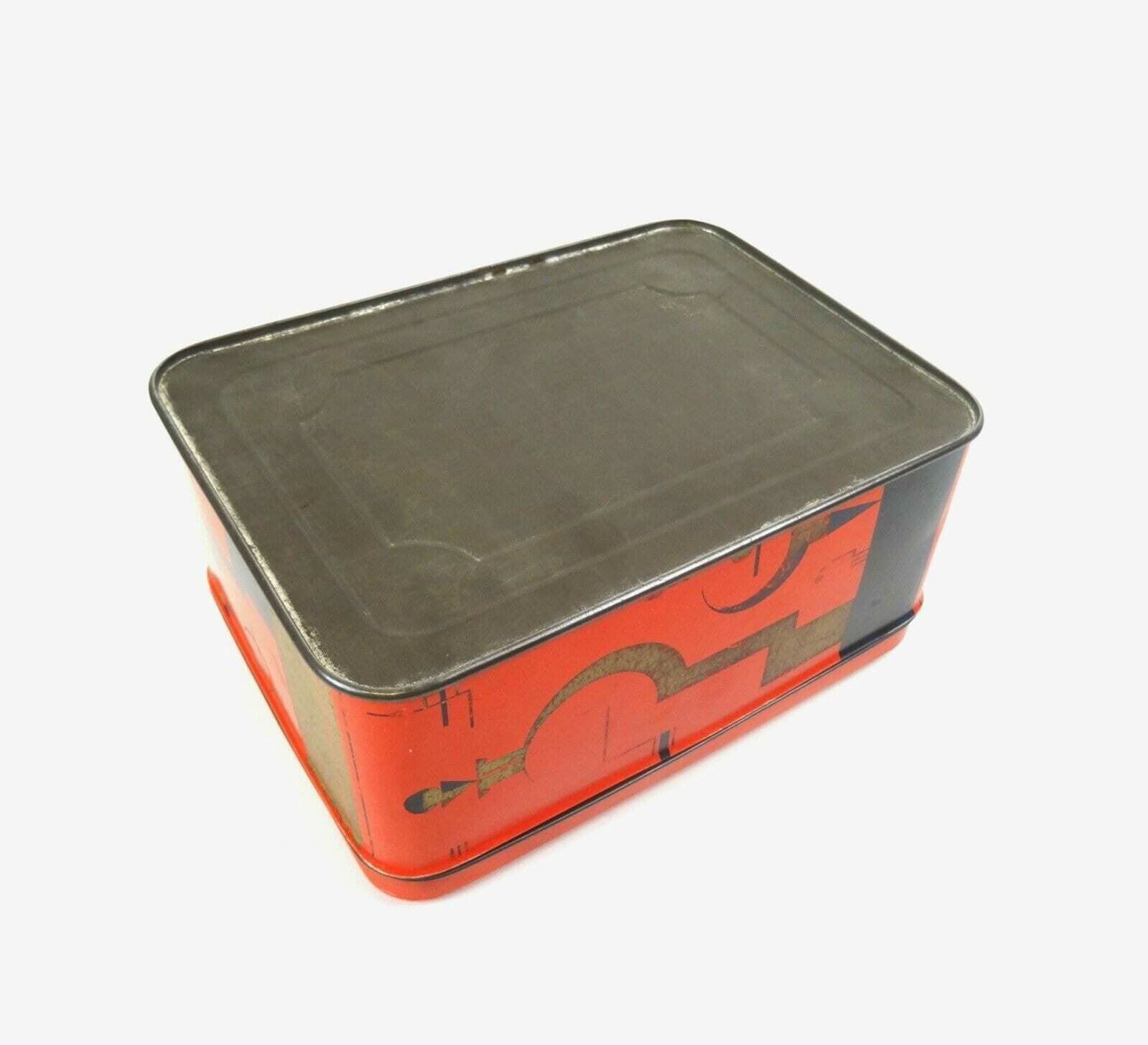 Art Deco Avant Garde Suprematism Bauhaus Tin Box photo buy