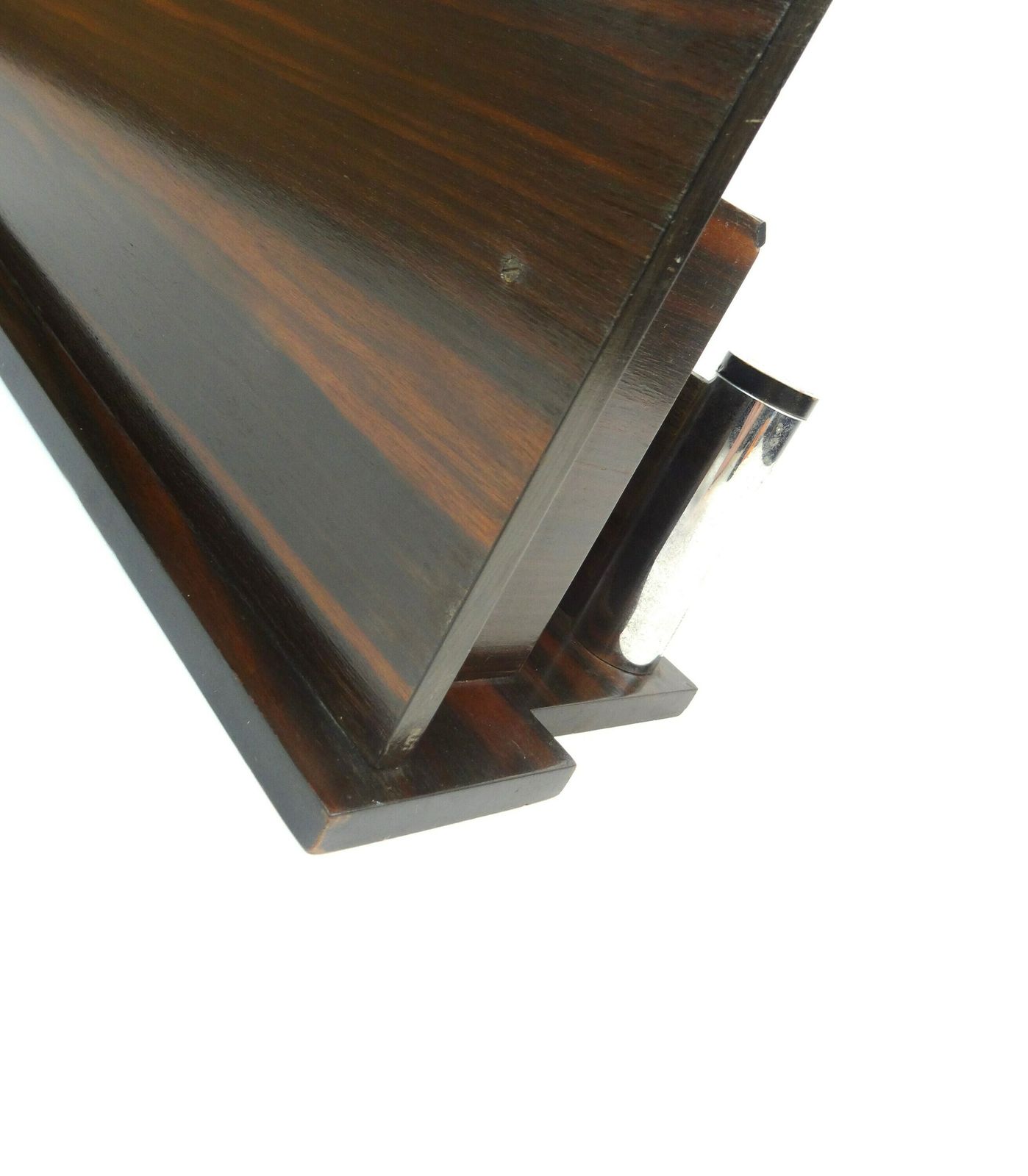 Art Deco Letter Holder Rosewood By Emile Ruhlmann photo vintage