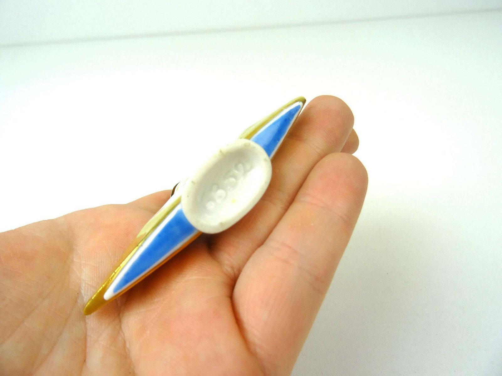 Rare Art Deco Bauhaus Porcelaine Perfume Bottle Flacon photo vinterior