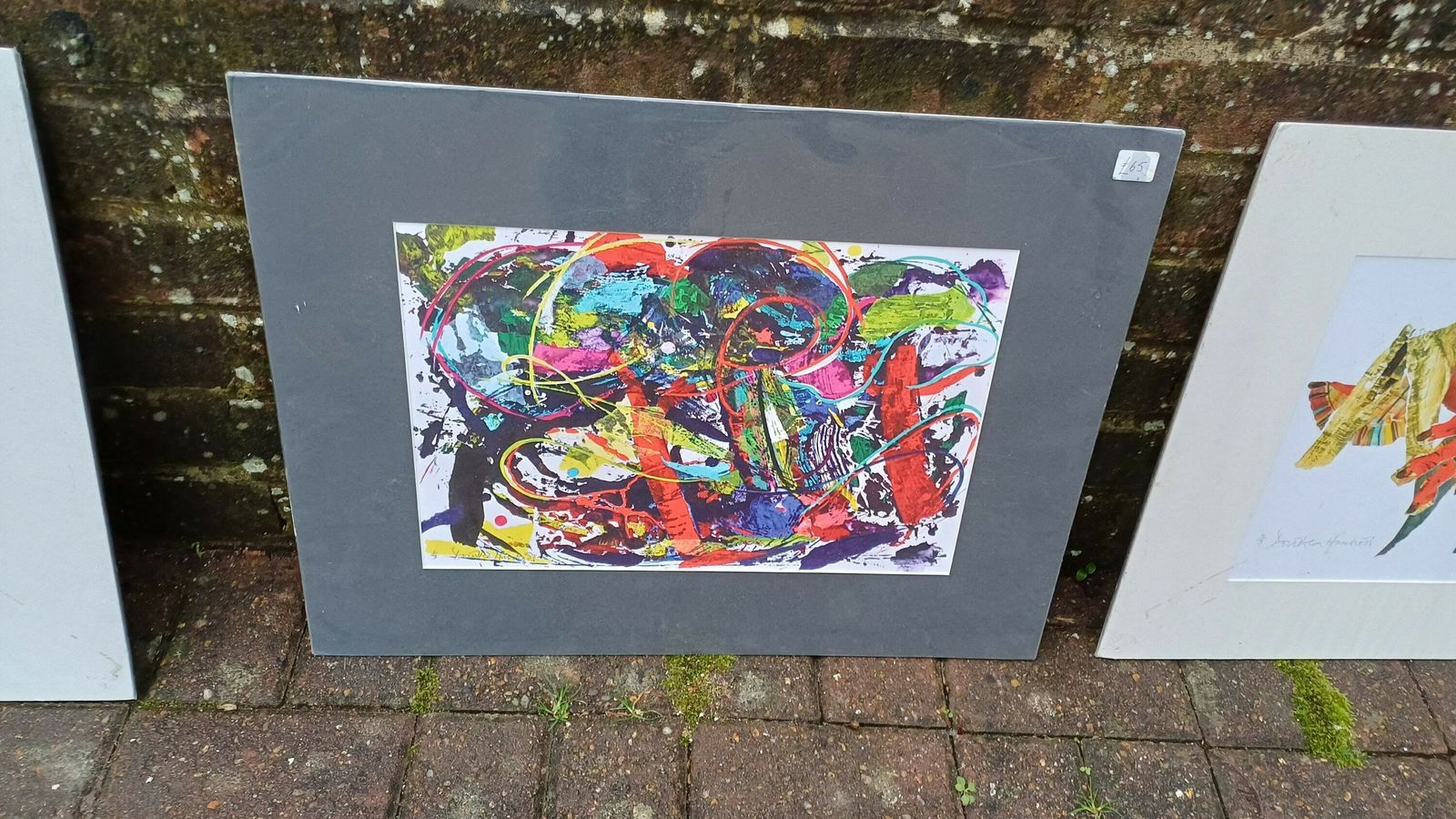 Signed Prints By Dorothea Huntrods X 4   Kew, Riding Into Tuscany, Hampton Court   Giclee Prints, Mounted Ready To Frame photo vinterior
