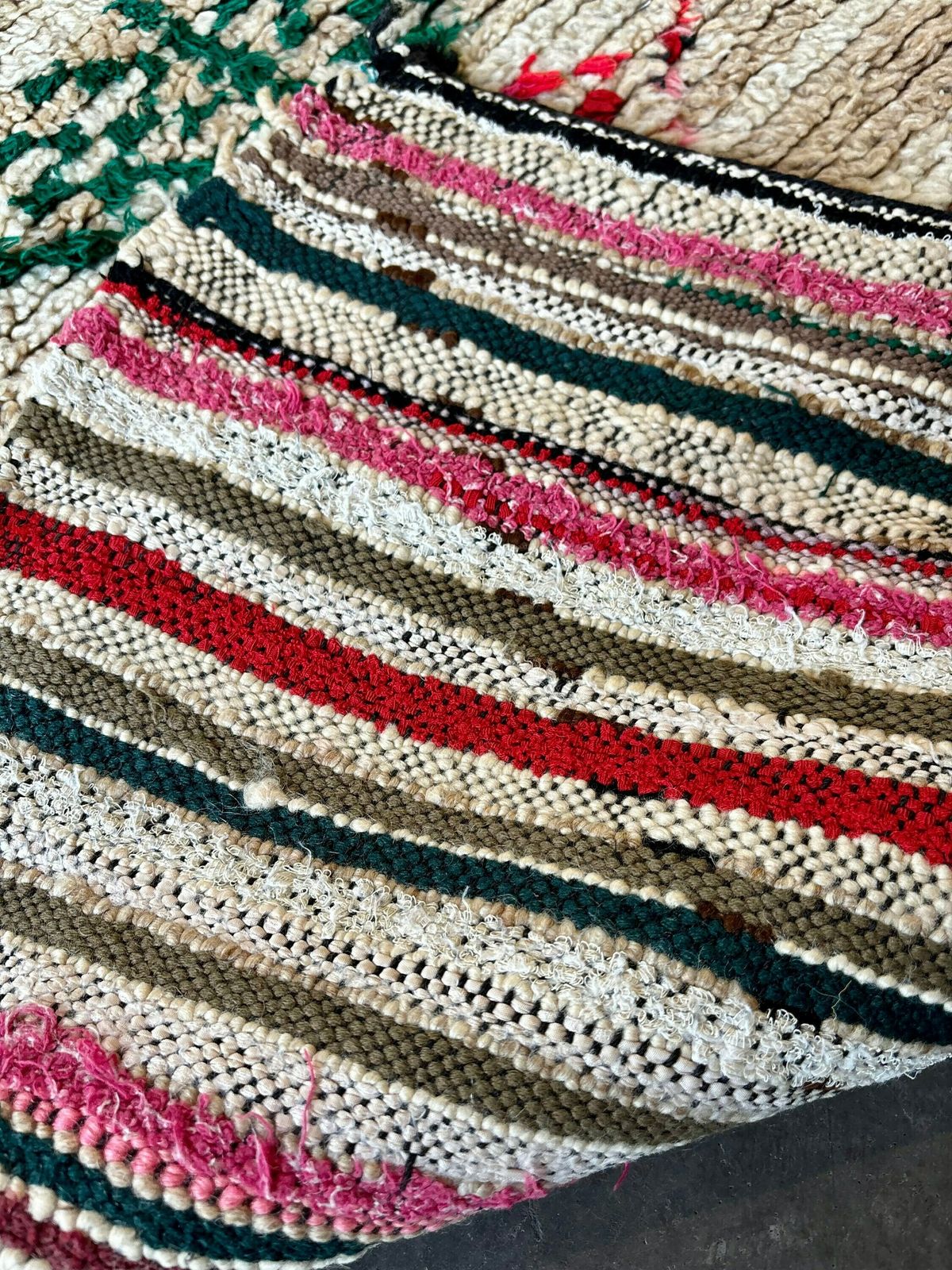 Gorgeous Soft Beni Ourain Wool Rug 100x165 Cm, Moroccan Berber Handmade Vintage Carpet photo buy