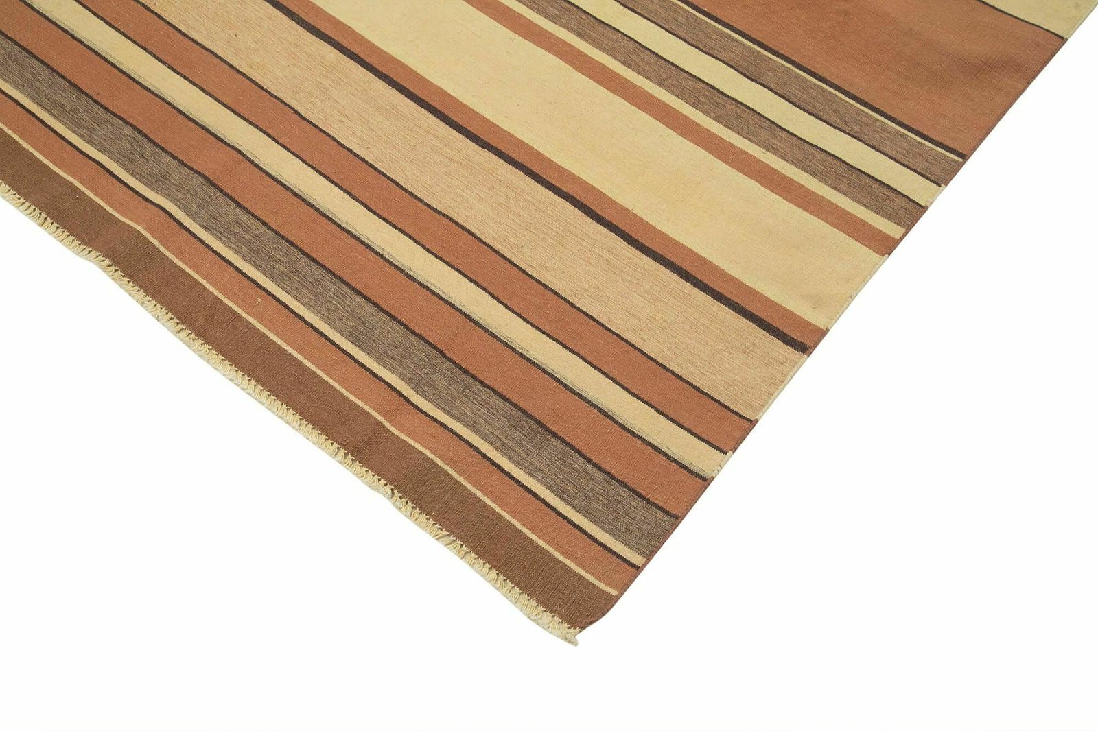 9x12 Brown Dhurrie Rug   32922 photo Textiles