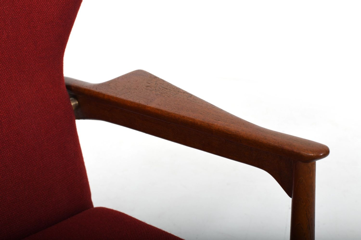 photo furniture Ib Kofod Larsen Teak Cloud Master Reclinner Chair 1950s