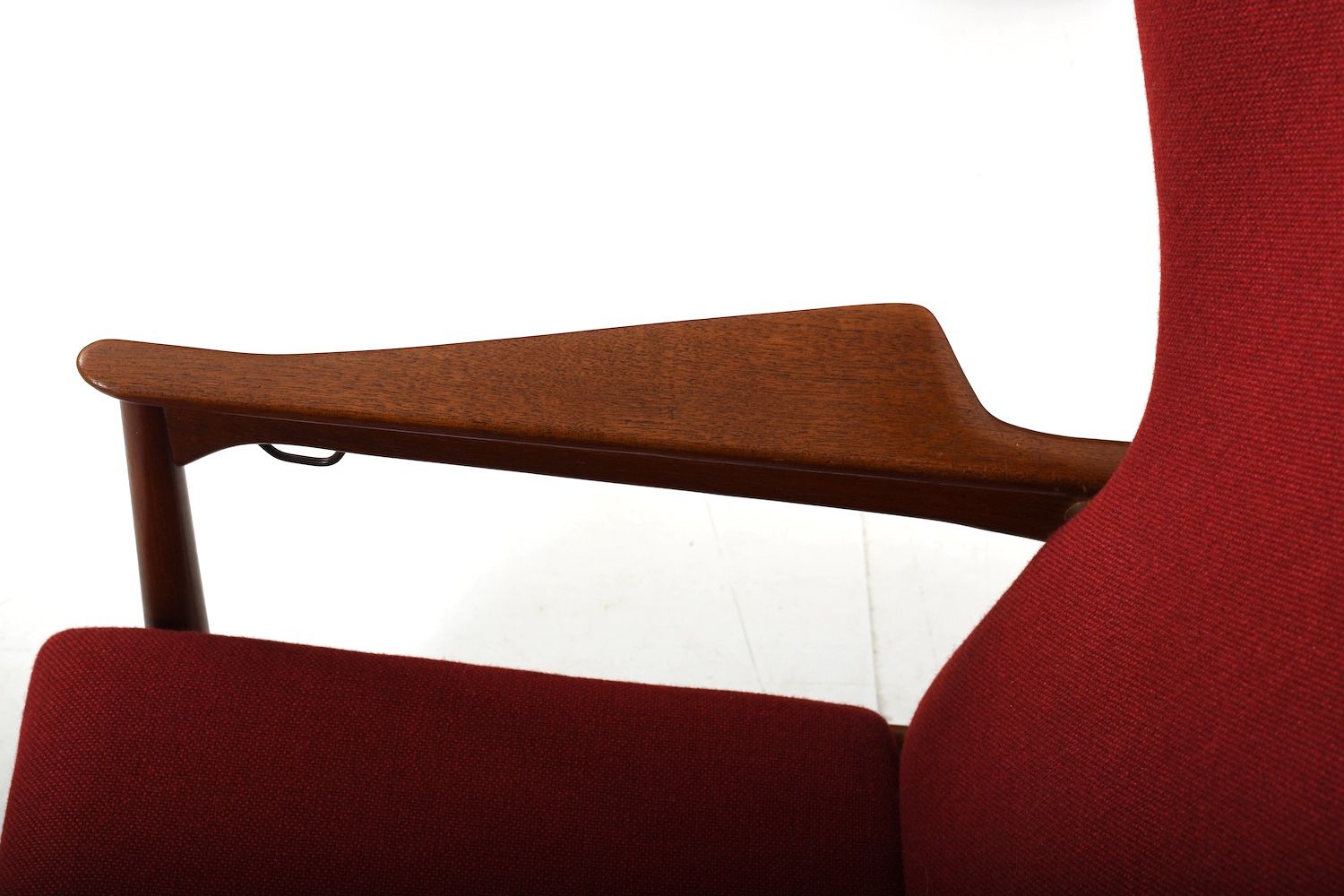 Furniture Ib Kofod Larsen Teak Cloud Master Reclinner Chair 1950s photo