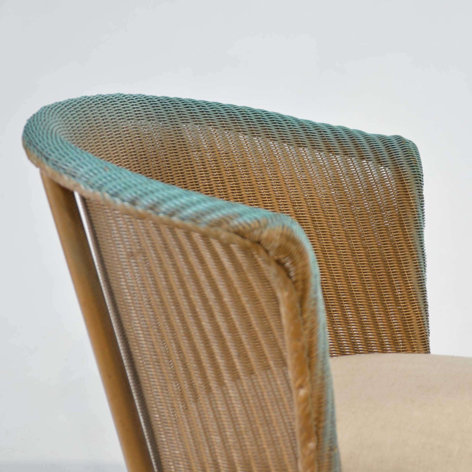 Lloyd Loom Lusty Chair, Mid 20th Century photo 365.0