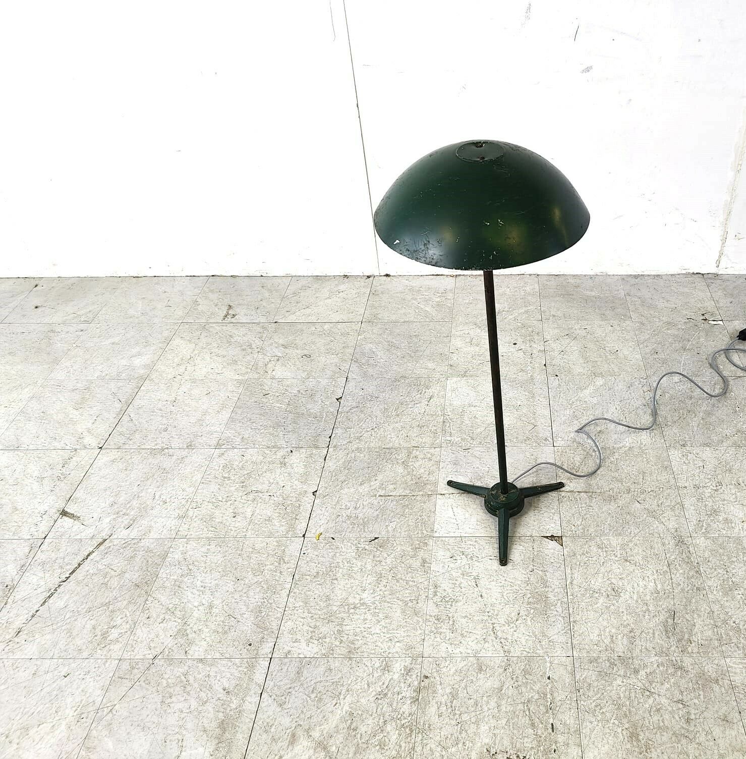 photo furniture Industrial Metal Floor Lamp, 1970s