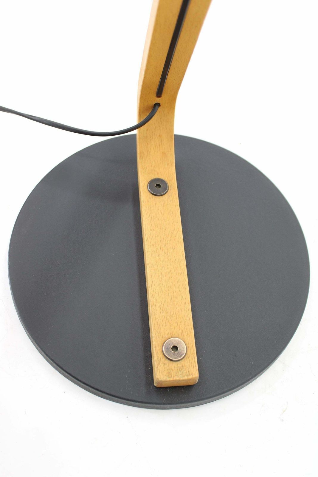 photo vinterior 1970s Rare Mads Caprani Bentwood Floor Lamp, Denmark