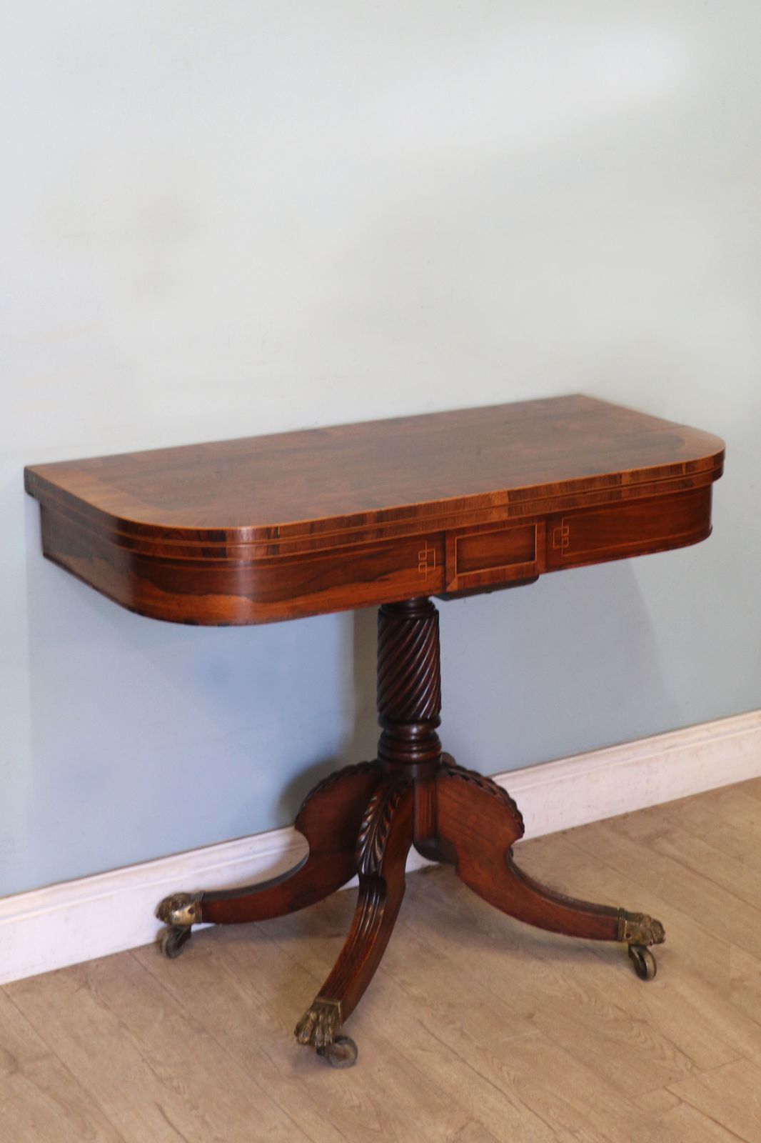 A Wonderful, Top Quality Late Georgian Card Table. photo 1195.0