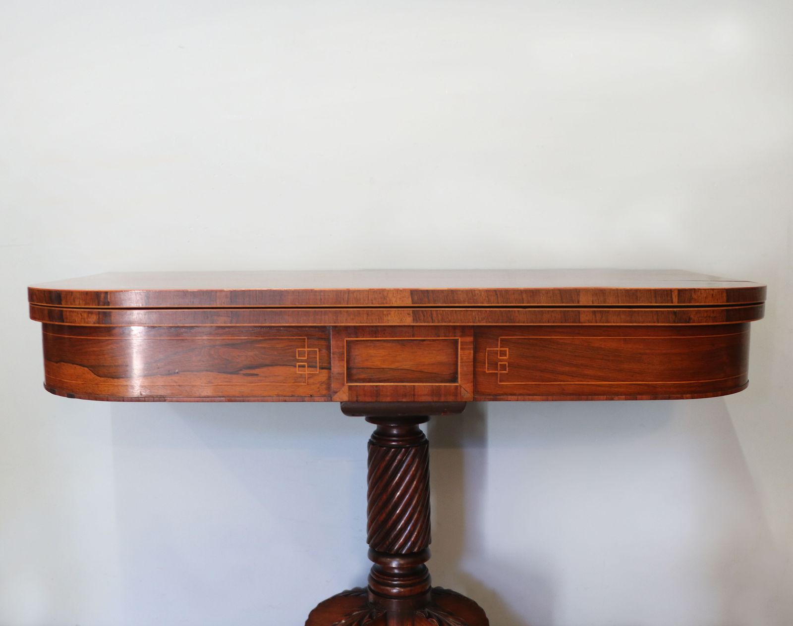 photo furniture A Wonderful, Top Quality Late Georgian Card Table.