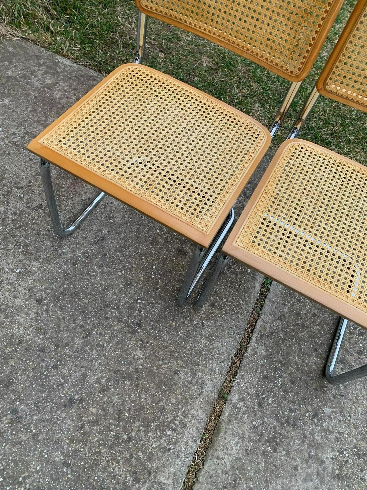 photo furniture 6 Mid Century Modern Italian Marcel Breuer B32 Cesca Chairs