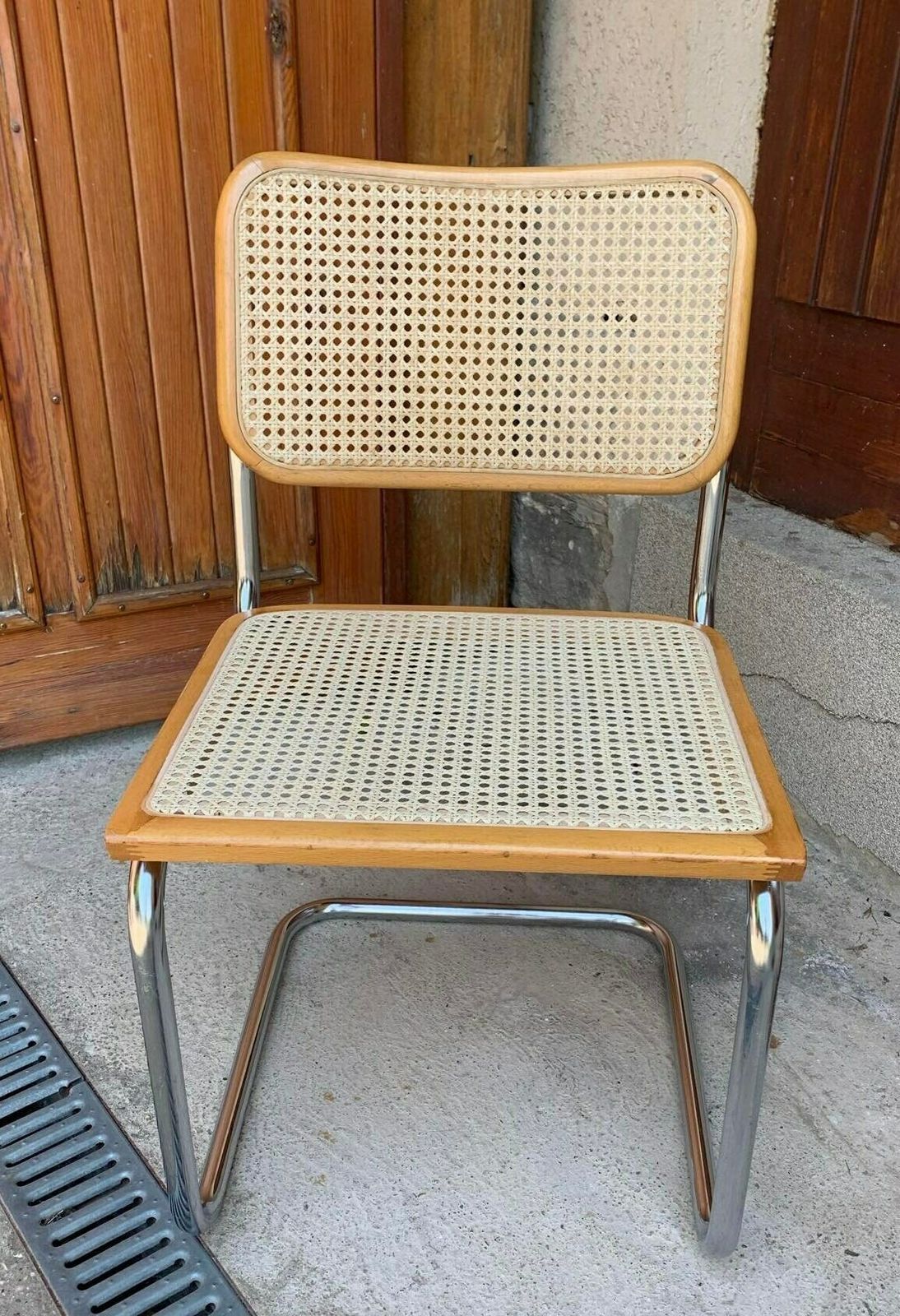 1 Of 10 Mid Century Modern Italian Marcel Breuer B32 Cesca Chair, 70s photo for sale