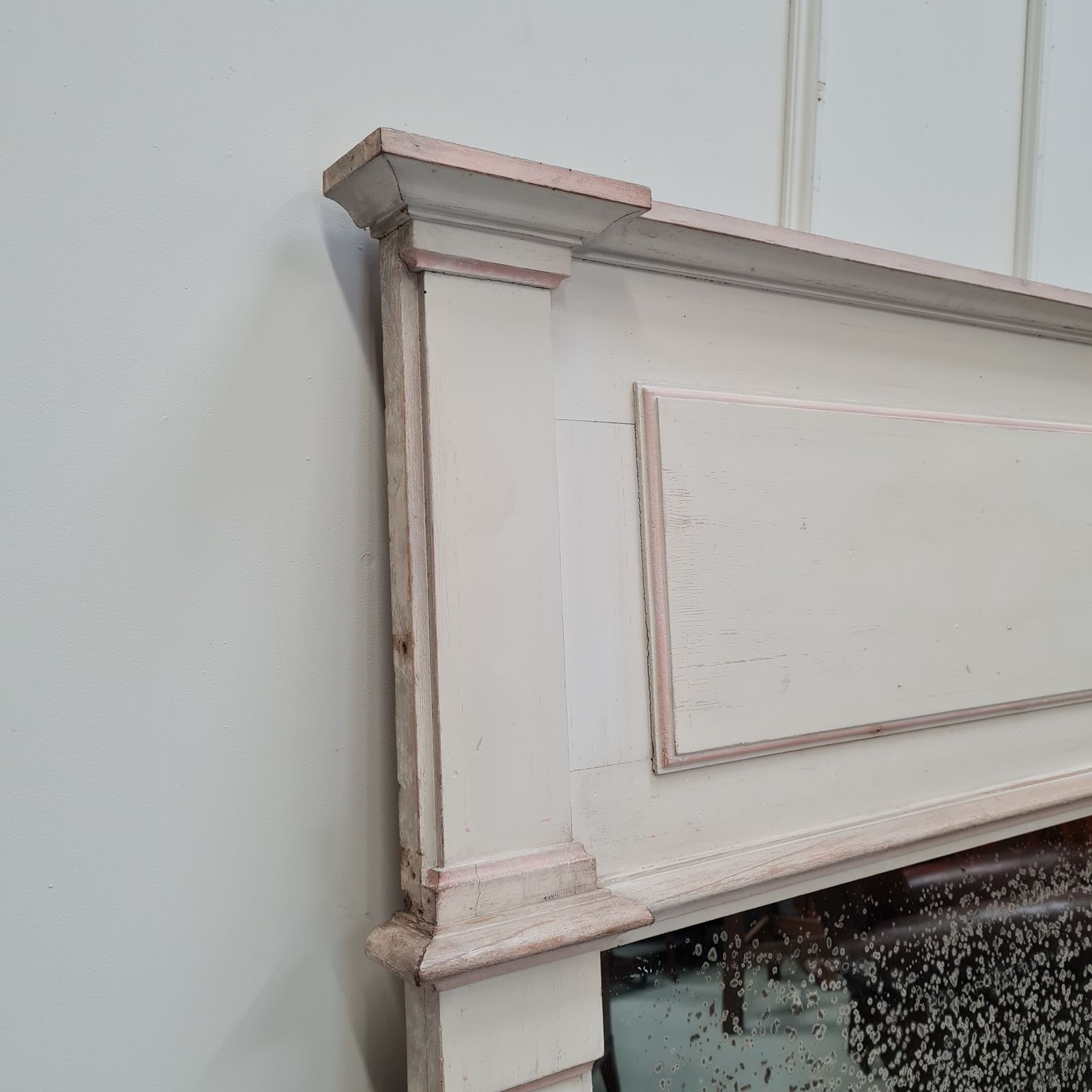 Beautiful Antique French Trumeau Mirror C1900 Free Delivery Eng/Wales photo buy