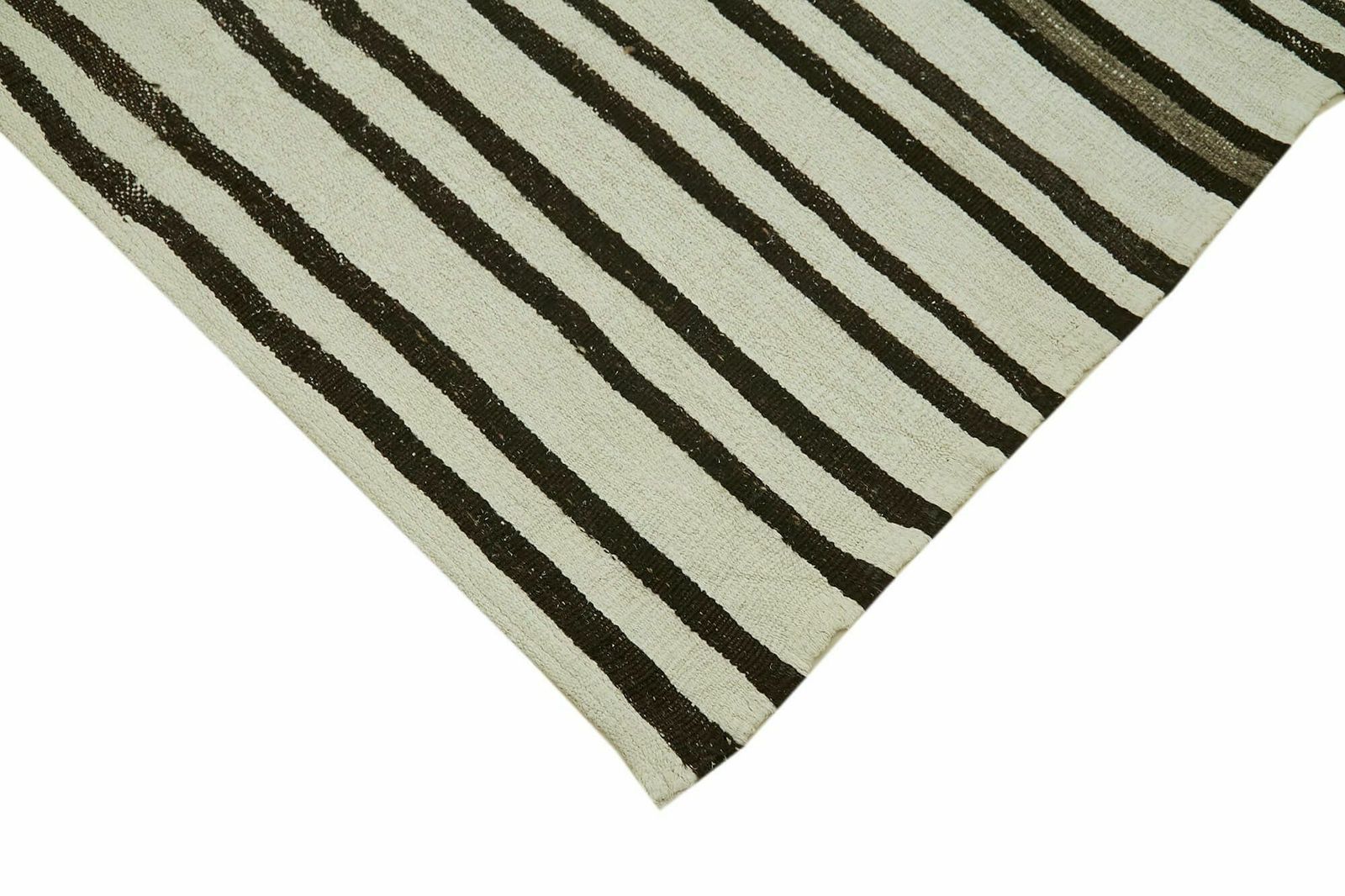 7x12 White Hemp Kilim Rug   42109 photo Textiles