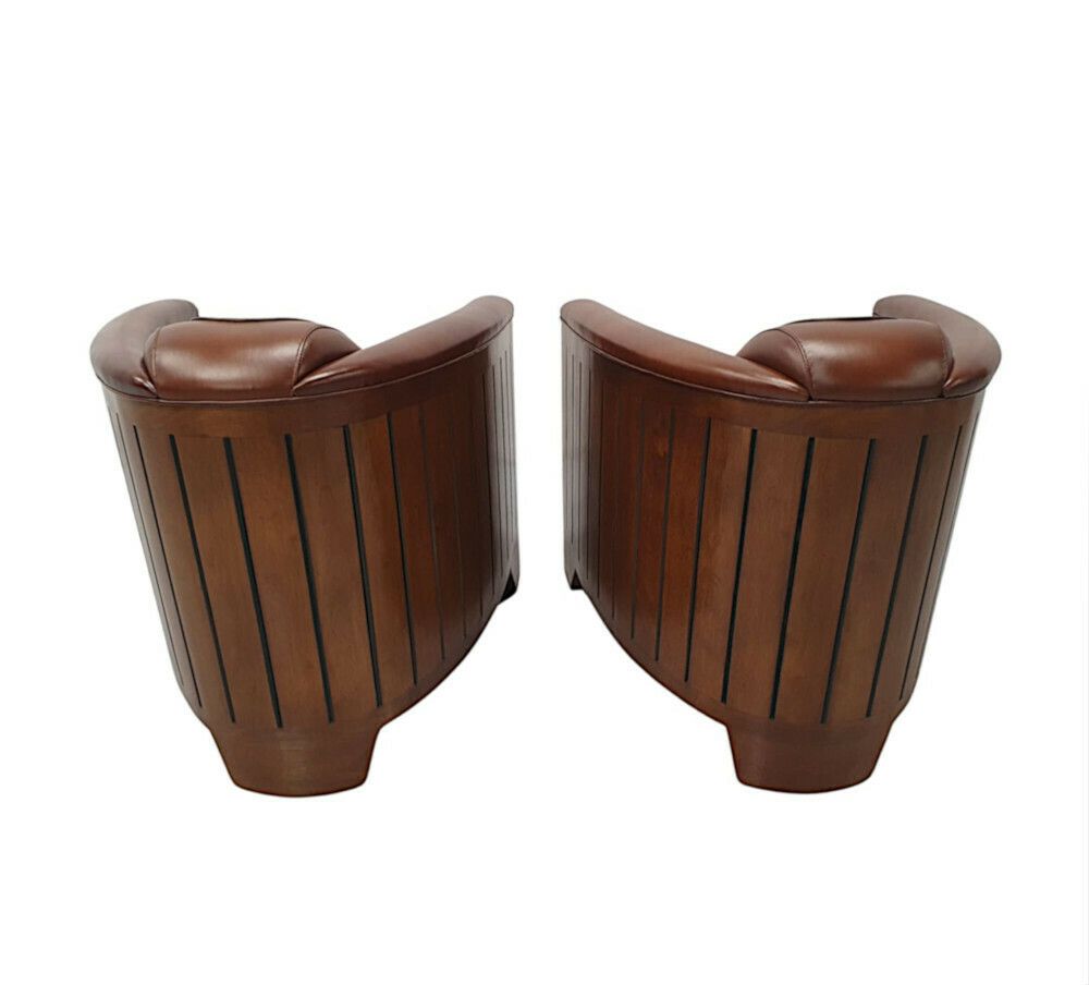 A Stunning Club Armchair In The Art Deco Style photo Furniture