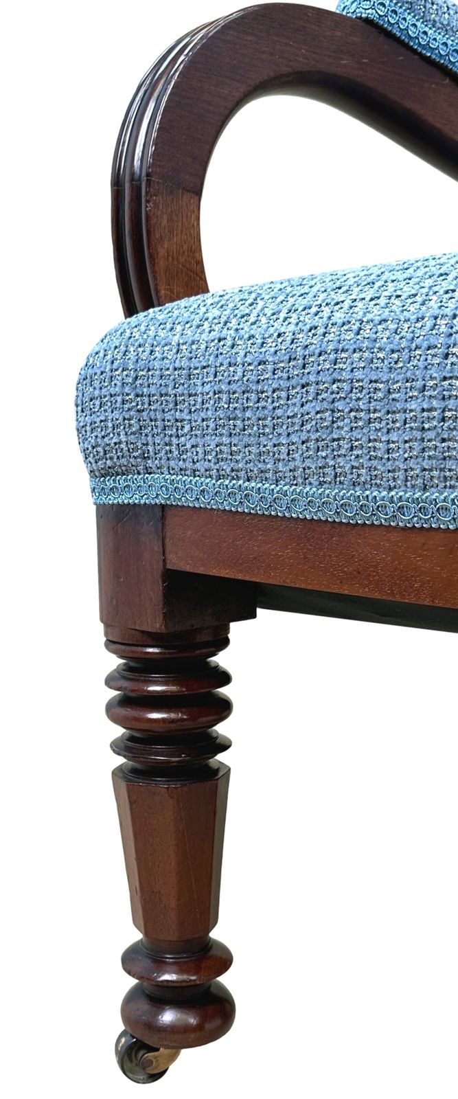 William IV Mahogany Library Armchair (England, Circa 1835) photo for sale
