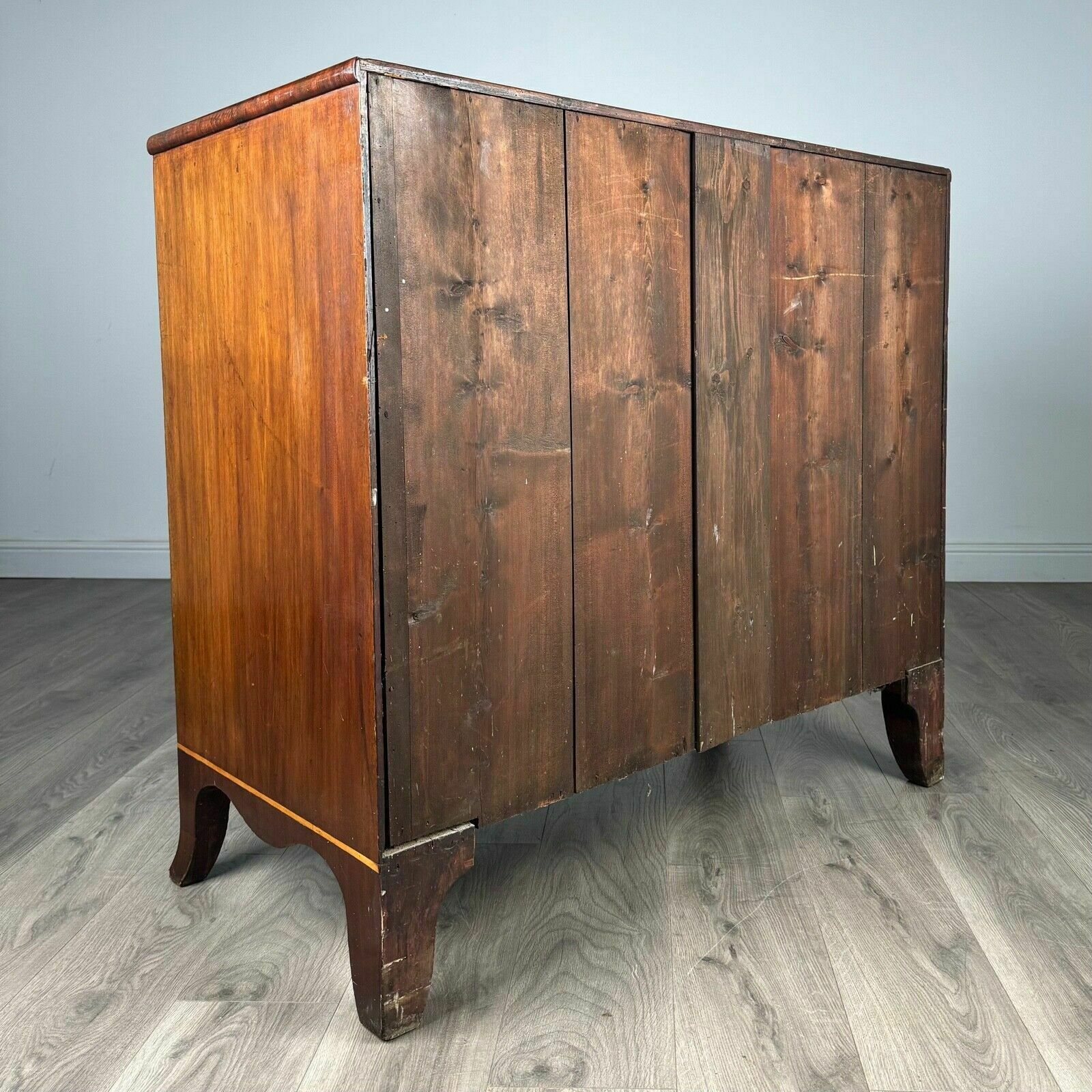 Antique 18th Century Mahogany Chest Of Drawers photo Furniture