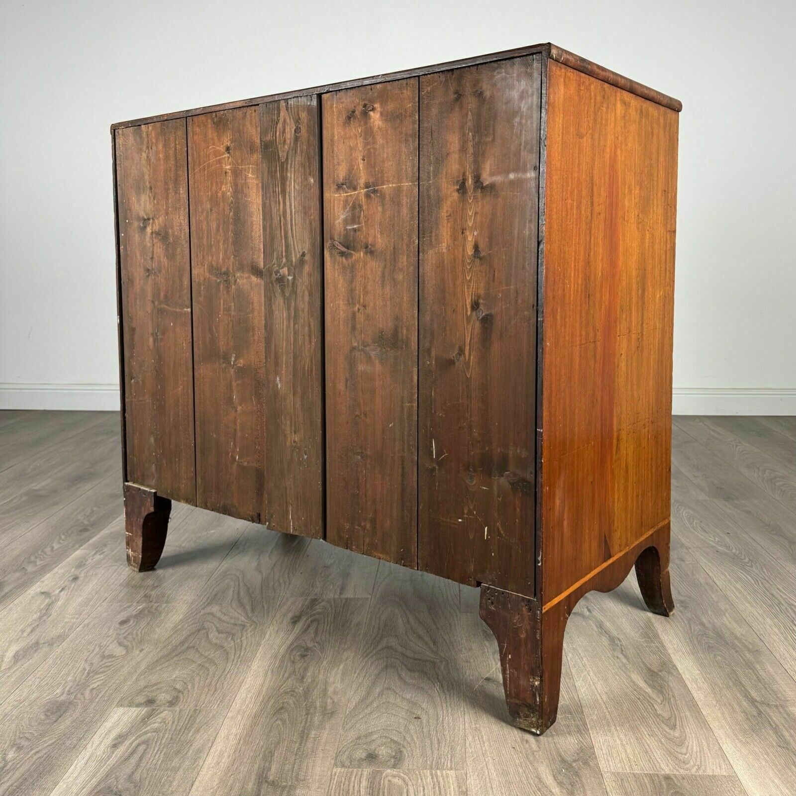 Antique 18th Century Mahogany Chest Of Drawers photo vinterior