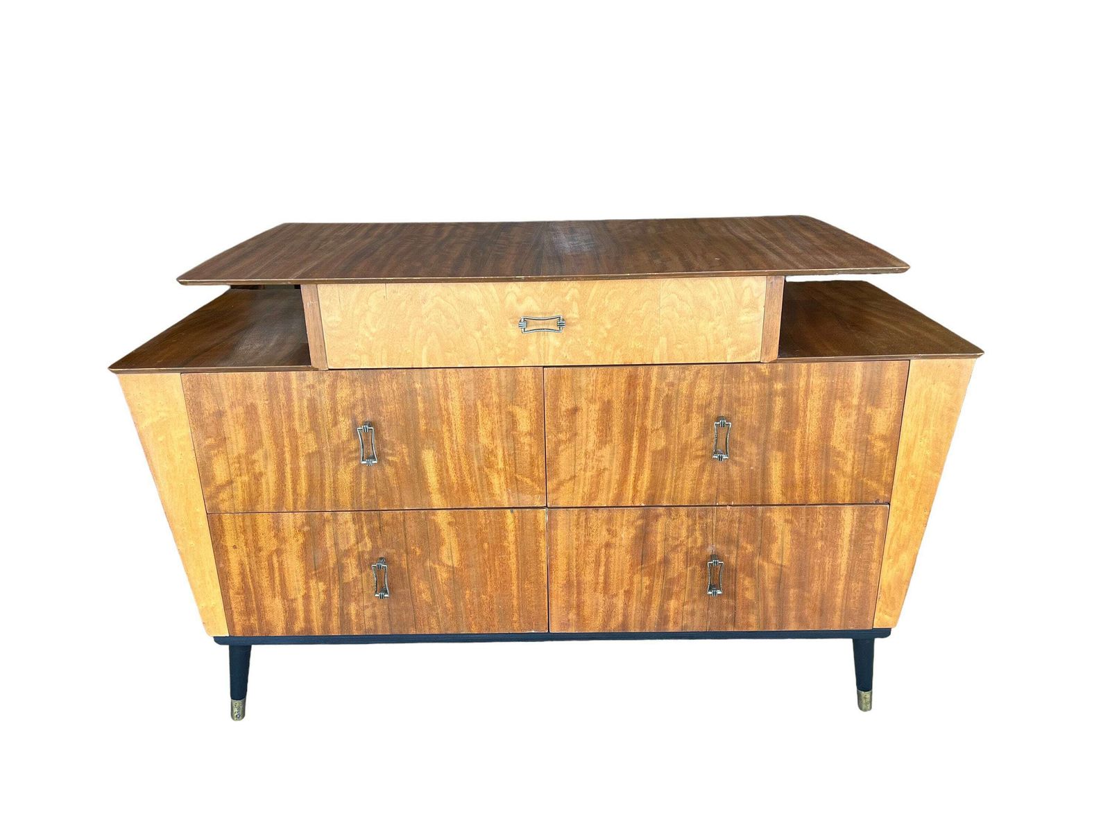 Mid Century Teak And Maple Dressing Lebus . photo 285.0