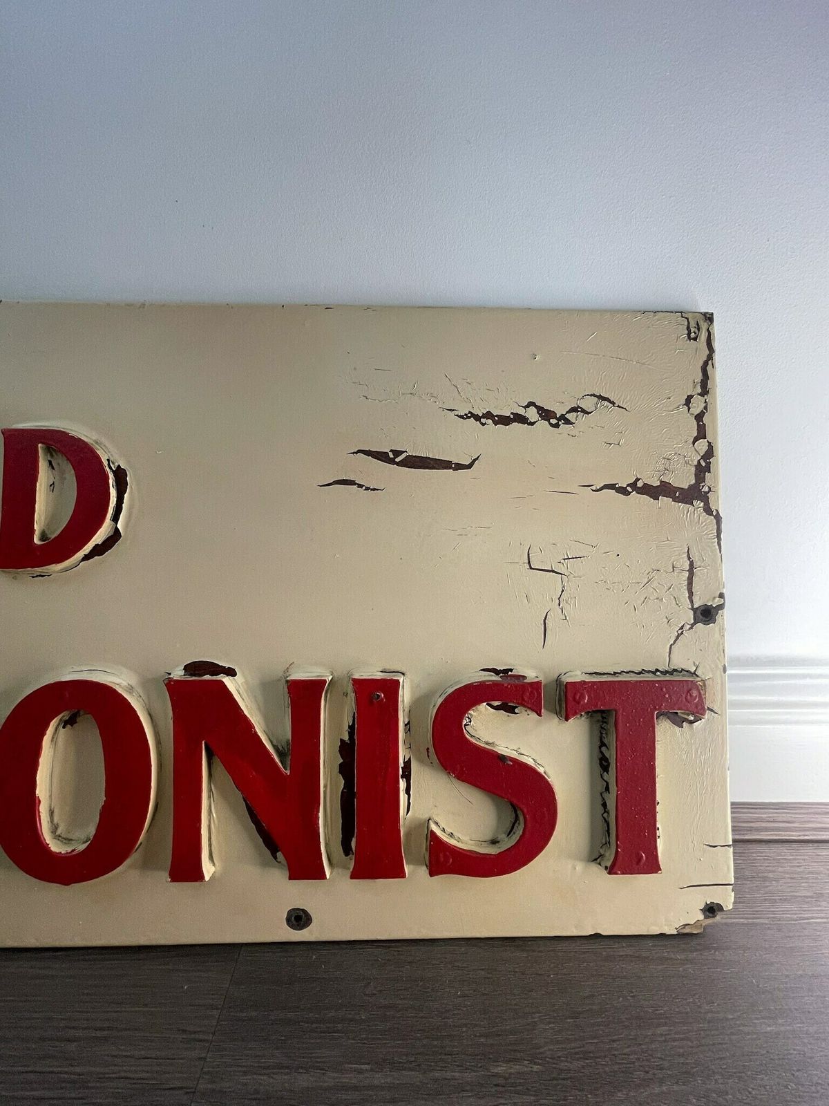 Mid Century Tobacconist Sign, 1950s photo for sale