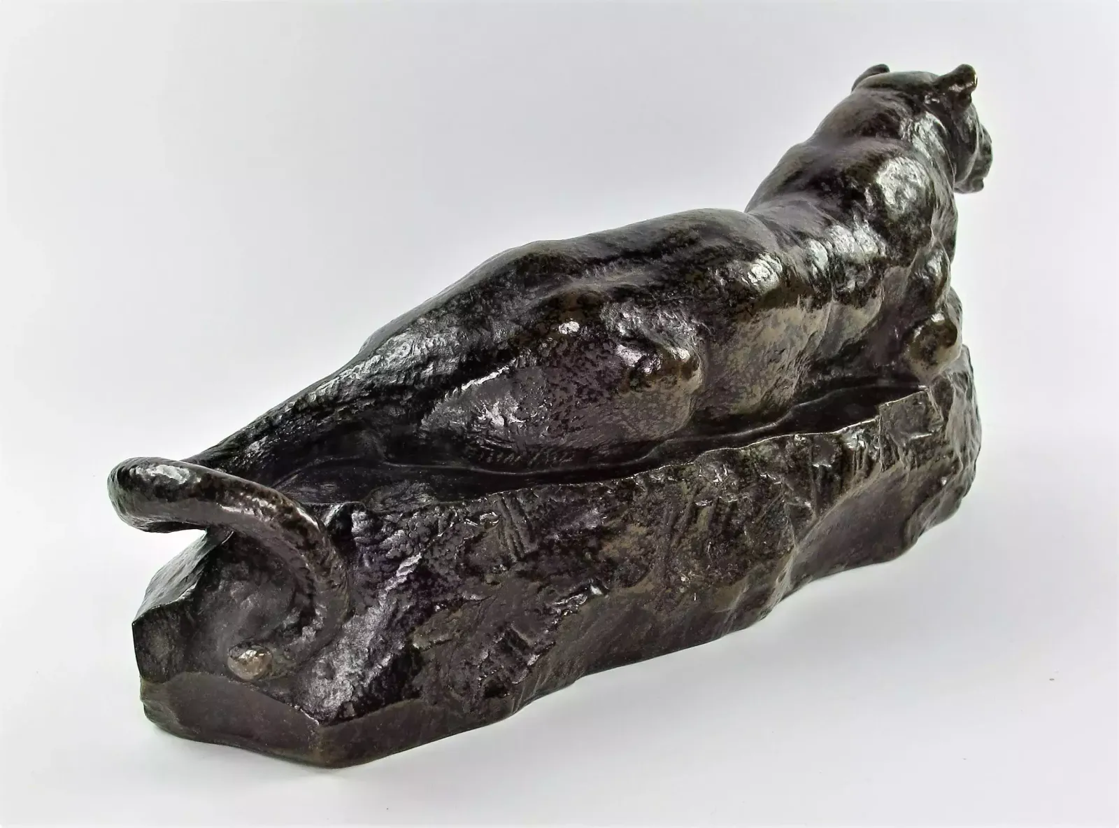 Bronze By Antoine Louis Barye (1795 1875) Panthère De Tunis N°1 photo vinterior