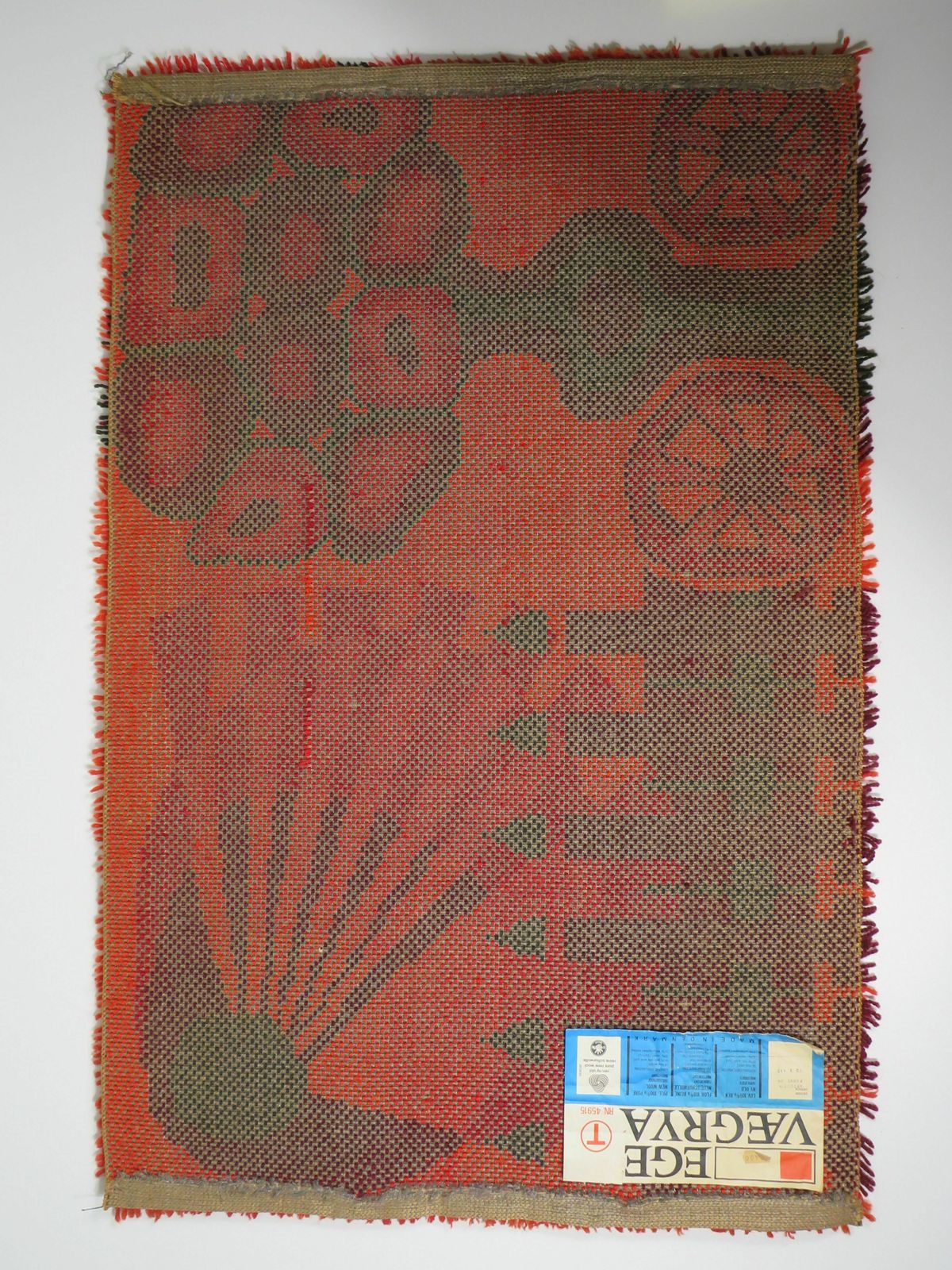 Rug By Ege Rya, Denmark 1965, 1960s photo 620.0