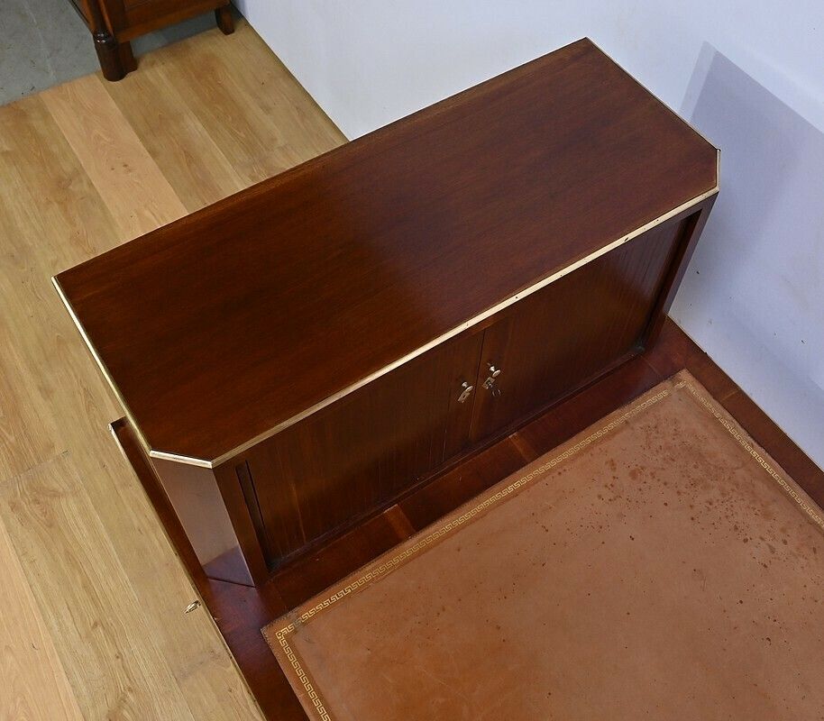 Mahogany Cartonnier Desk, Directoire Period – Early 19th Century photo vinterior