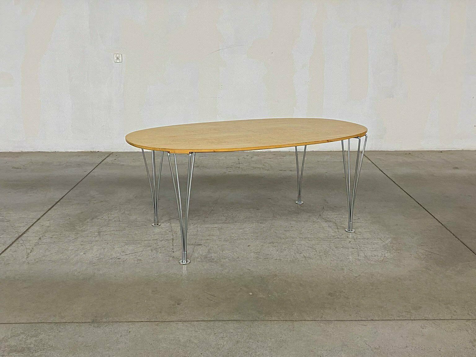 Superellipse Table By Bruno Mathsson And Piet Hein For Fritz Hansen photo vinterior