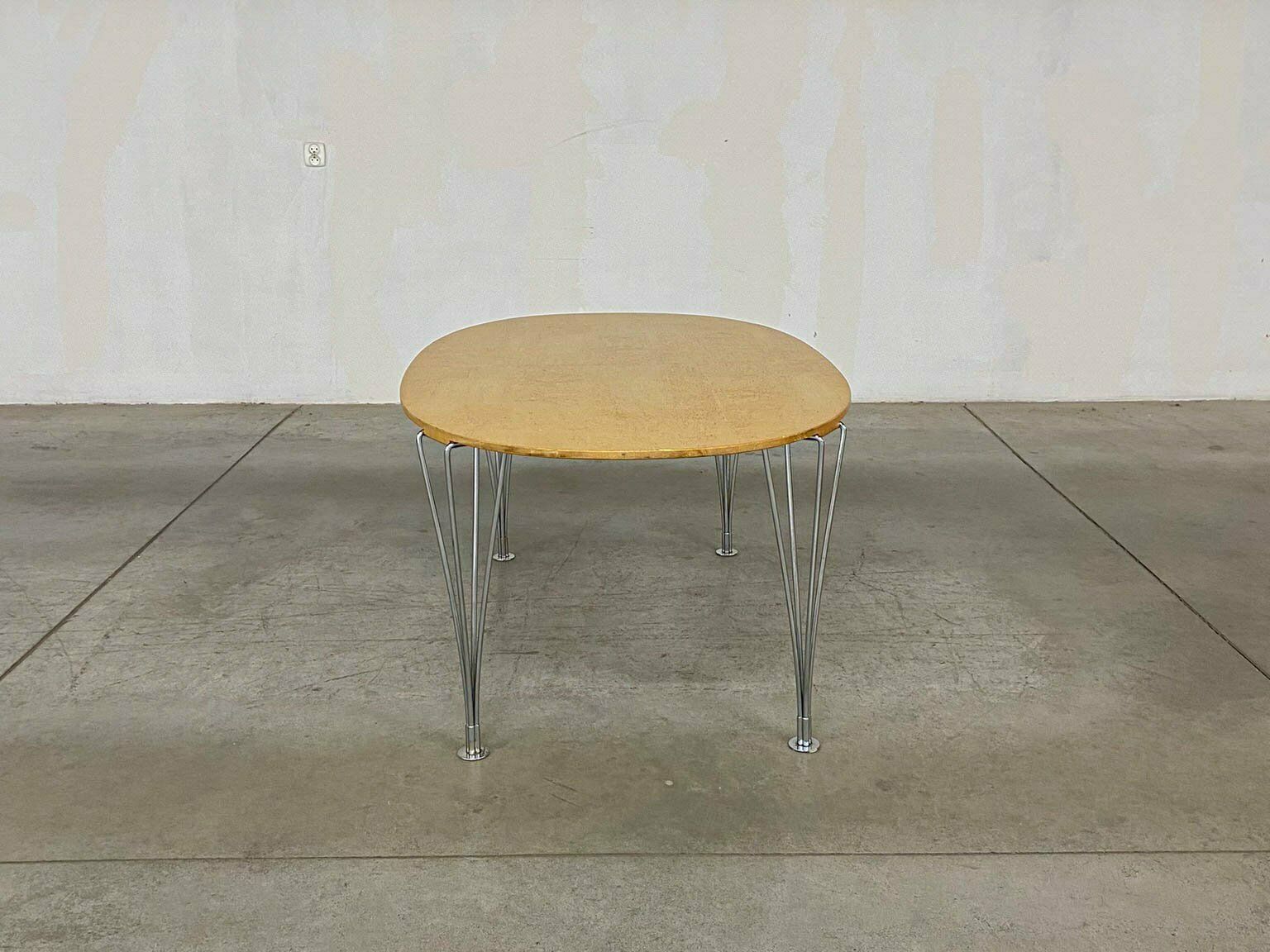 photo furniture Superellipse Table By Bruno Mathsson And Piet Hein For Fritz Hansen