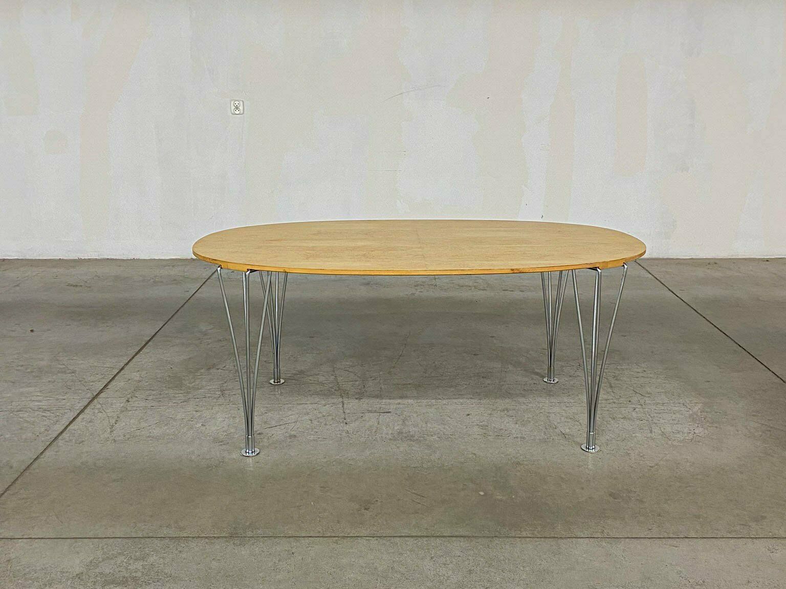 photo for sale Superellipse Table By Bruno Mathsson And Piet Hein For Fritz Hansen