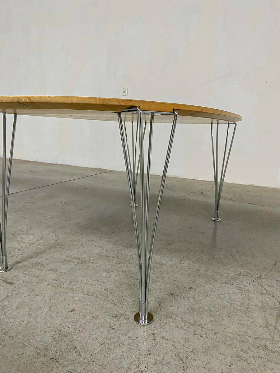 photo vinterior Superellipse Table By Bruno Mathsson And Piet Hein For Fritz Hansen