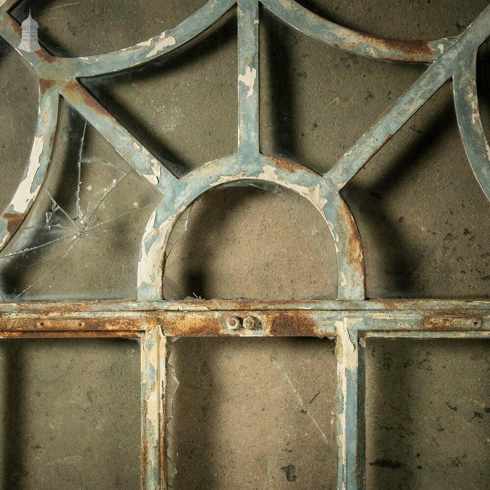 Arch Top Window, Metal Frame photo for sale