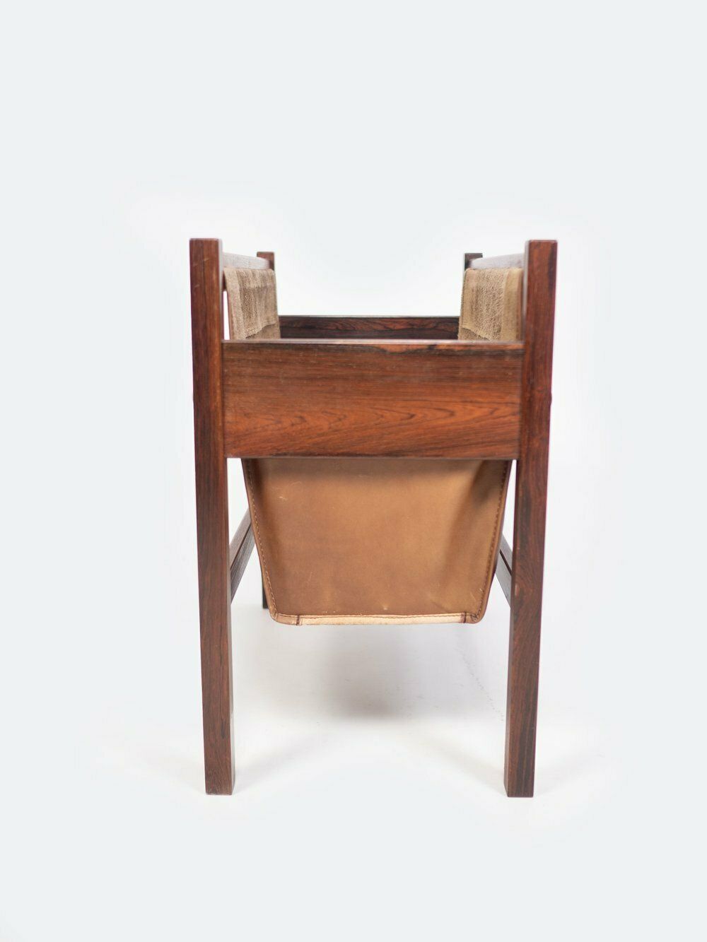 Mid Century Solid Rosewood Magazine Rack By Torbjorn Afdal photo buy