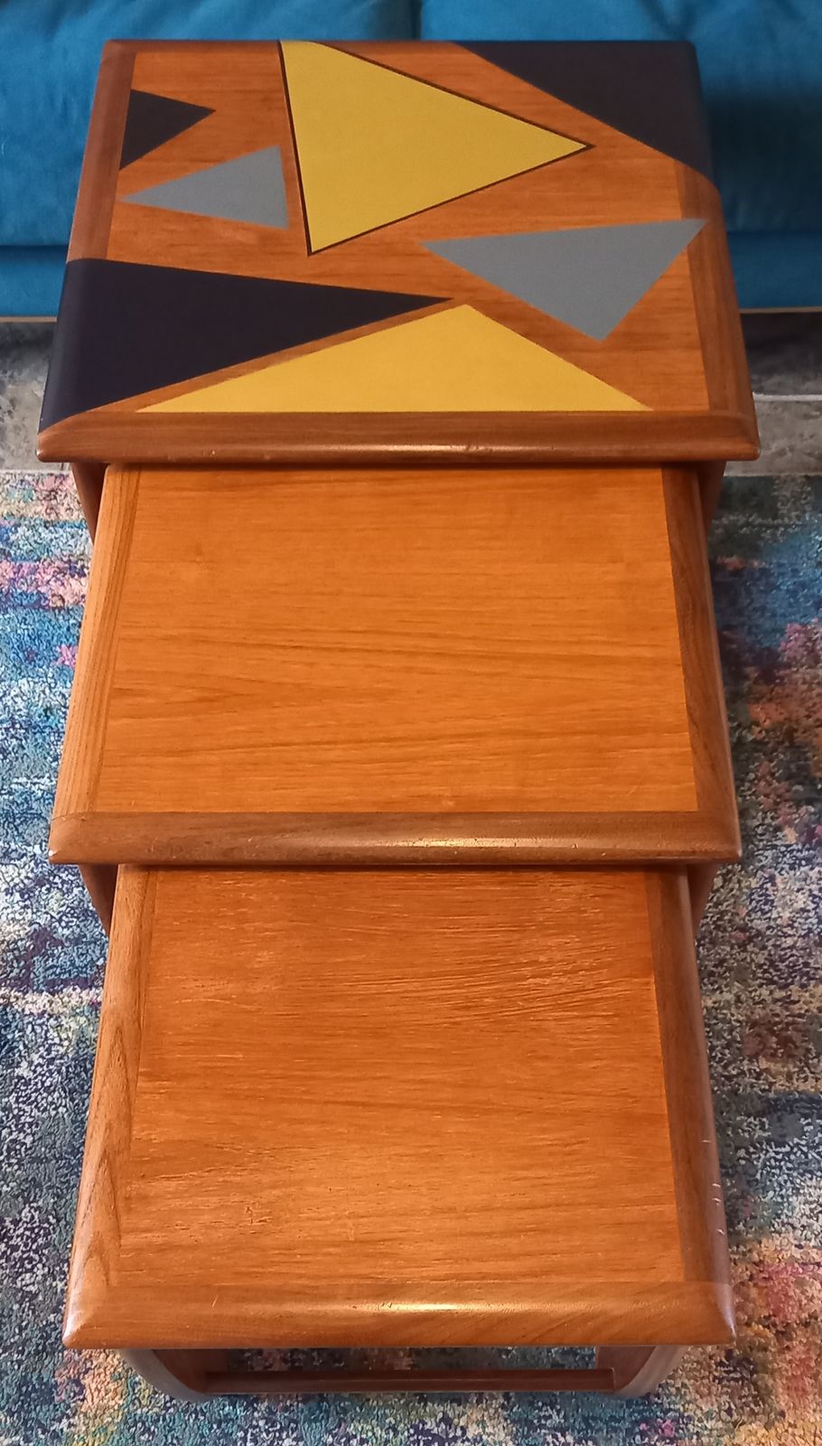 Now Sold** Vintage Mid Century G Plan Nest Of Tables   Coffee Tables   Teak   Bespoke photo vintage