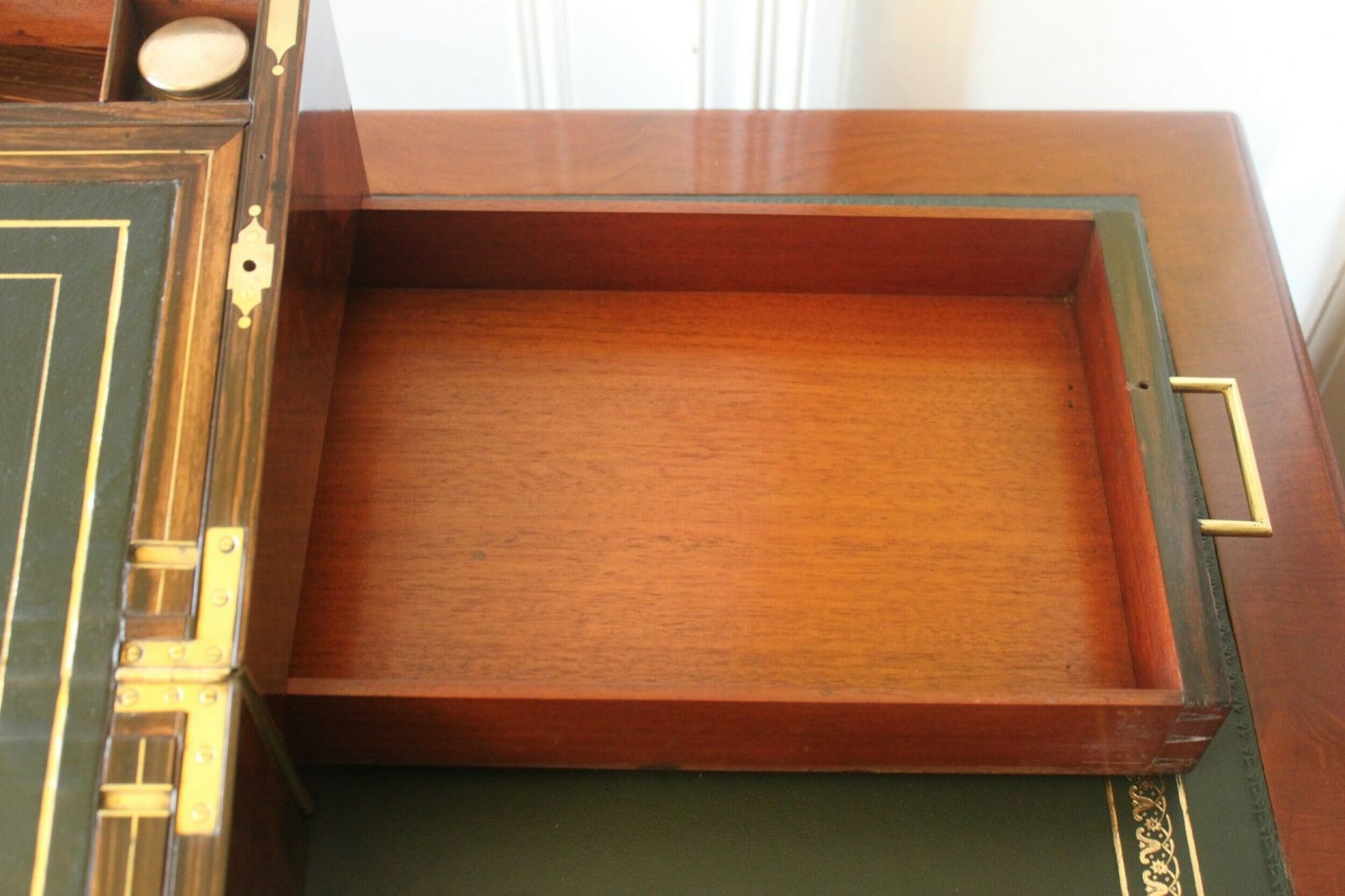Home Decor Victorian Burr Walnut Writing Slope With Secret Drawers And Compartment, Attributed To George Austin Of Dublin photo