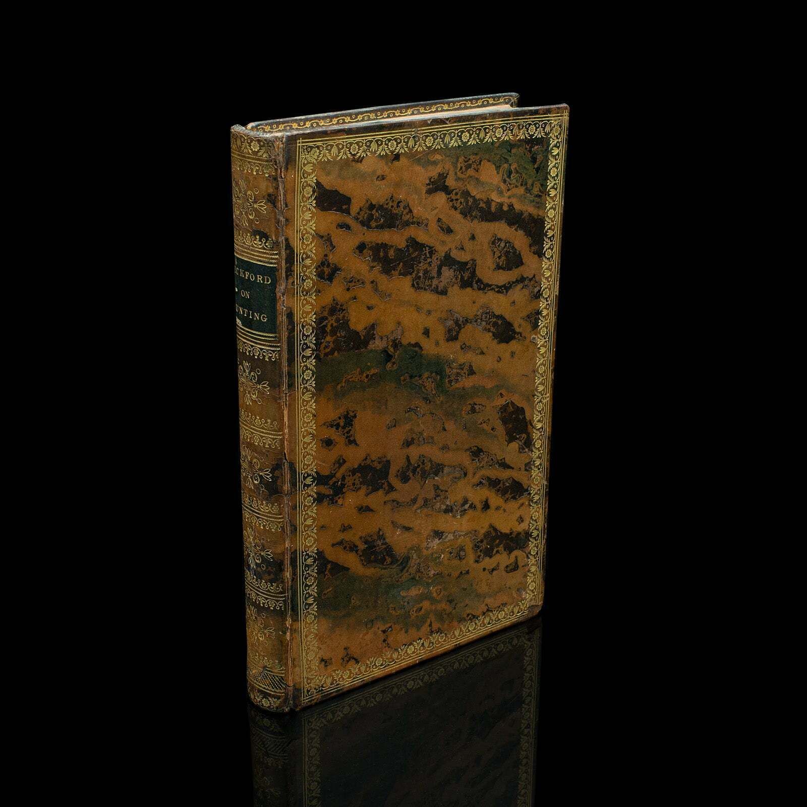 Antique Book, Thoughts On Hunting By William Beckford, English, Georgian, 1810