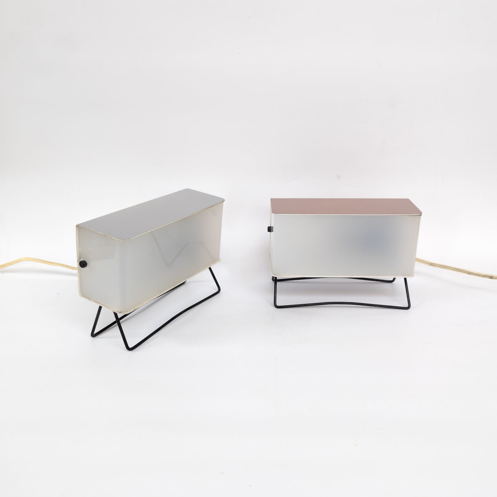 Pair Of Mid Century Table Lamps By Pokrok žilina, 1960s photo vinterior