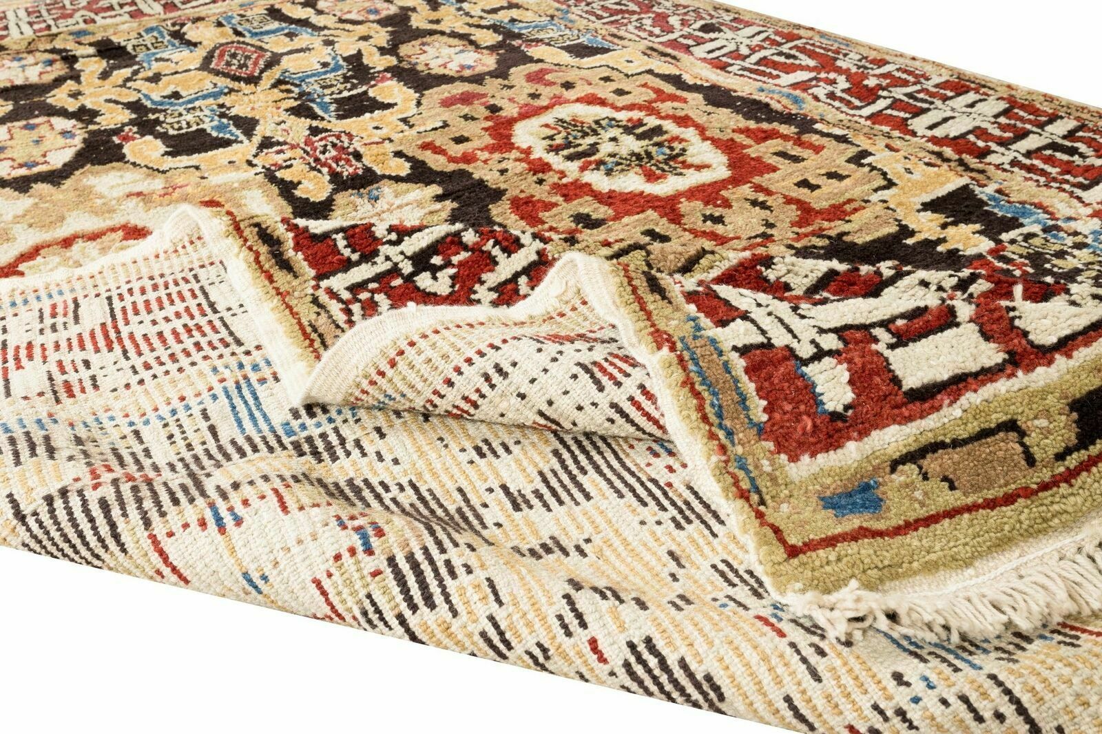 5.5x9.7 Ft Turkish Yoruk Handmade Vintage Wool Area Rug photo for sale