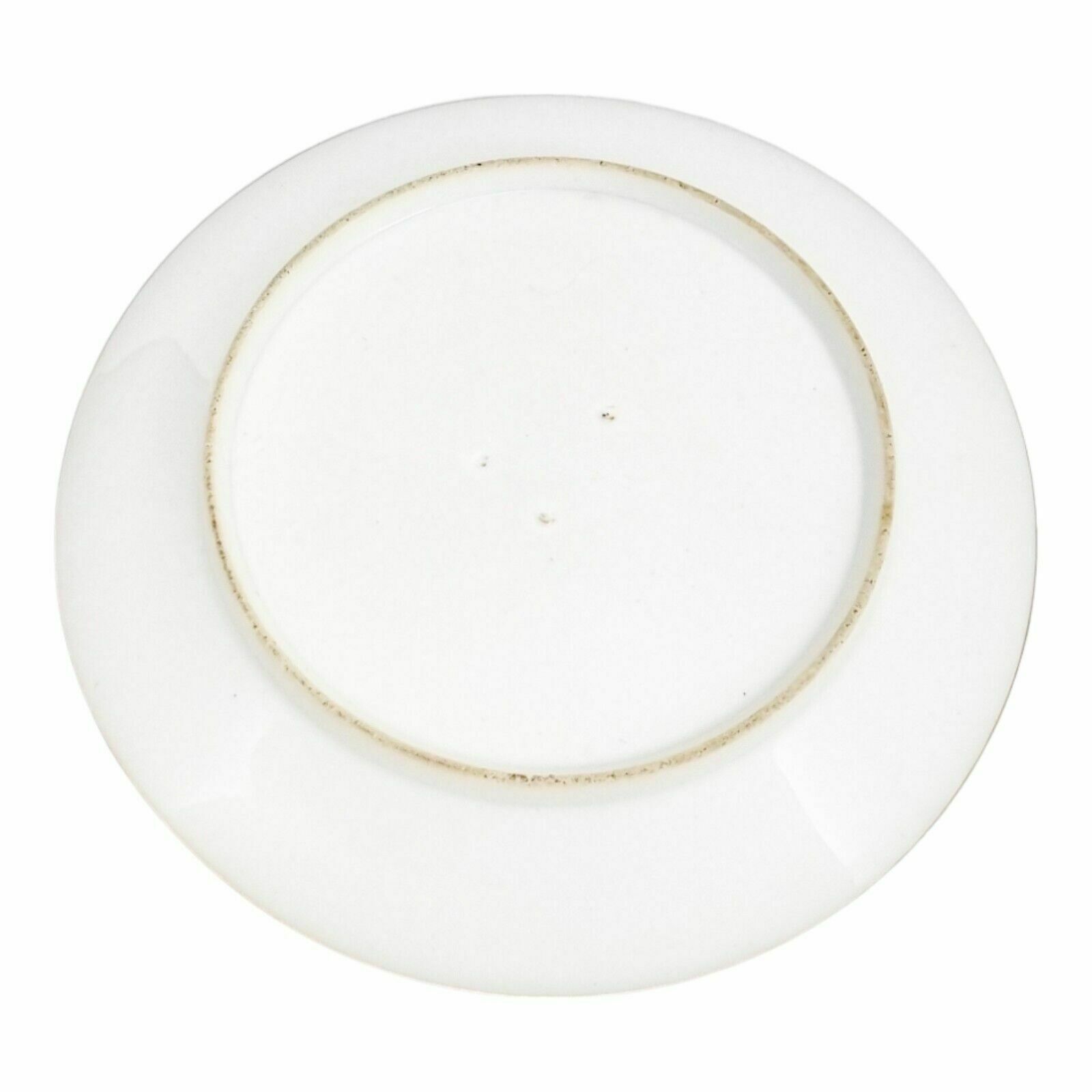 photo vintage 1830’s Empire Old Paris Porcelain Set Of 3 Gilded Side / Dessert Plates Feuillet