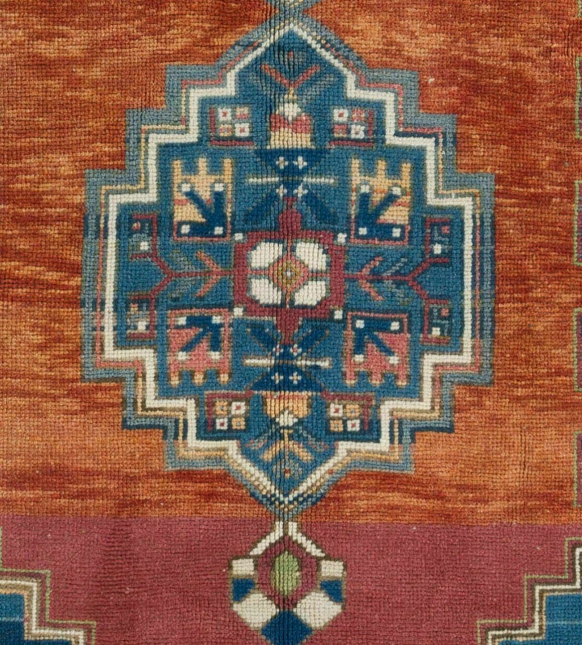4.6x8.8 Ft Vintage Central Anatolian Village Area Rug. Hand Knotted Wool Carpet photo Textiles