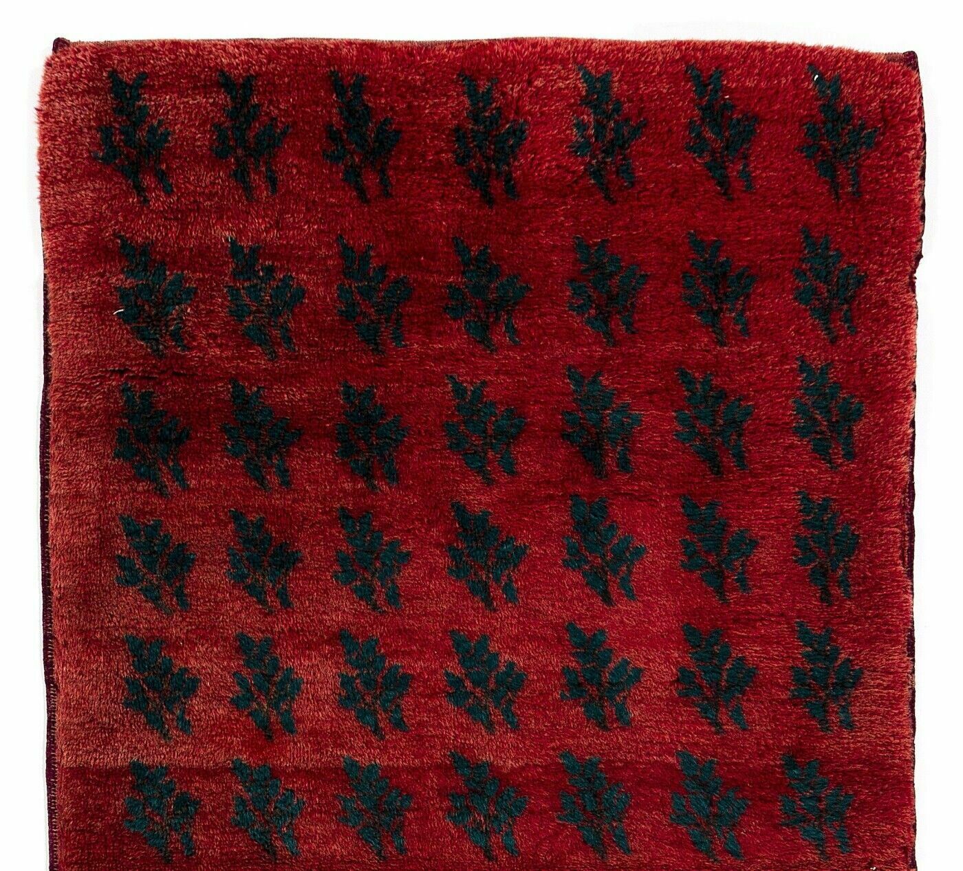 3.5x6.7 Ft Serrated Leaves" Rug From Central Anatolia photo furniture