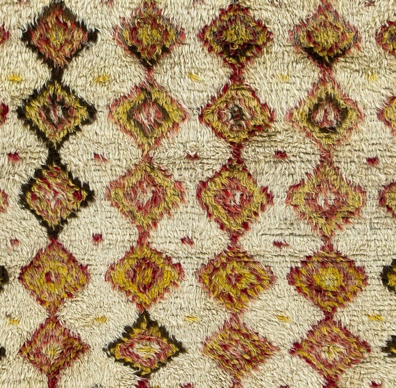 4.8x6.3 Ft Antique Anatolian Tulu Rug photo Textiles