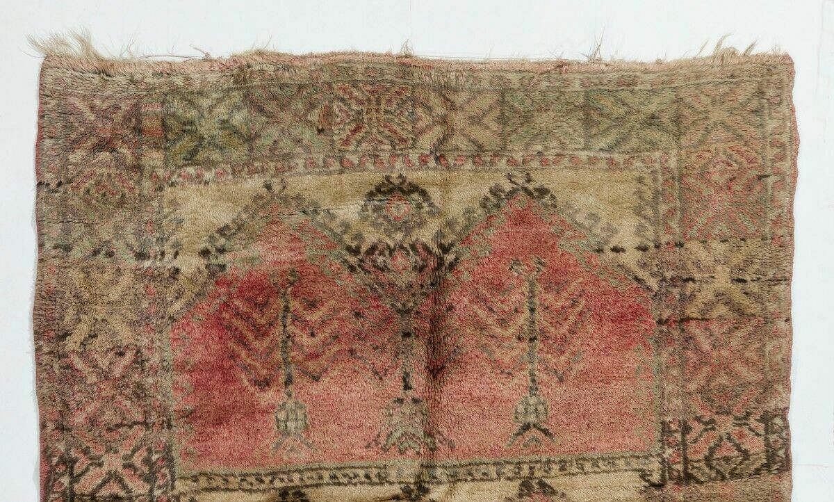 Unusual One Of A Kind Antique Central Anatolian Village Rug photo furniture
